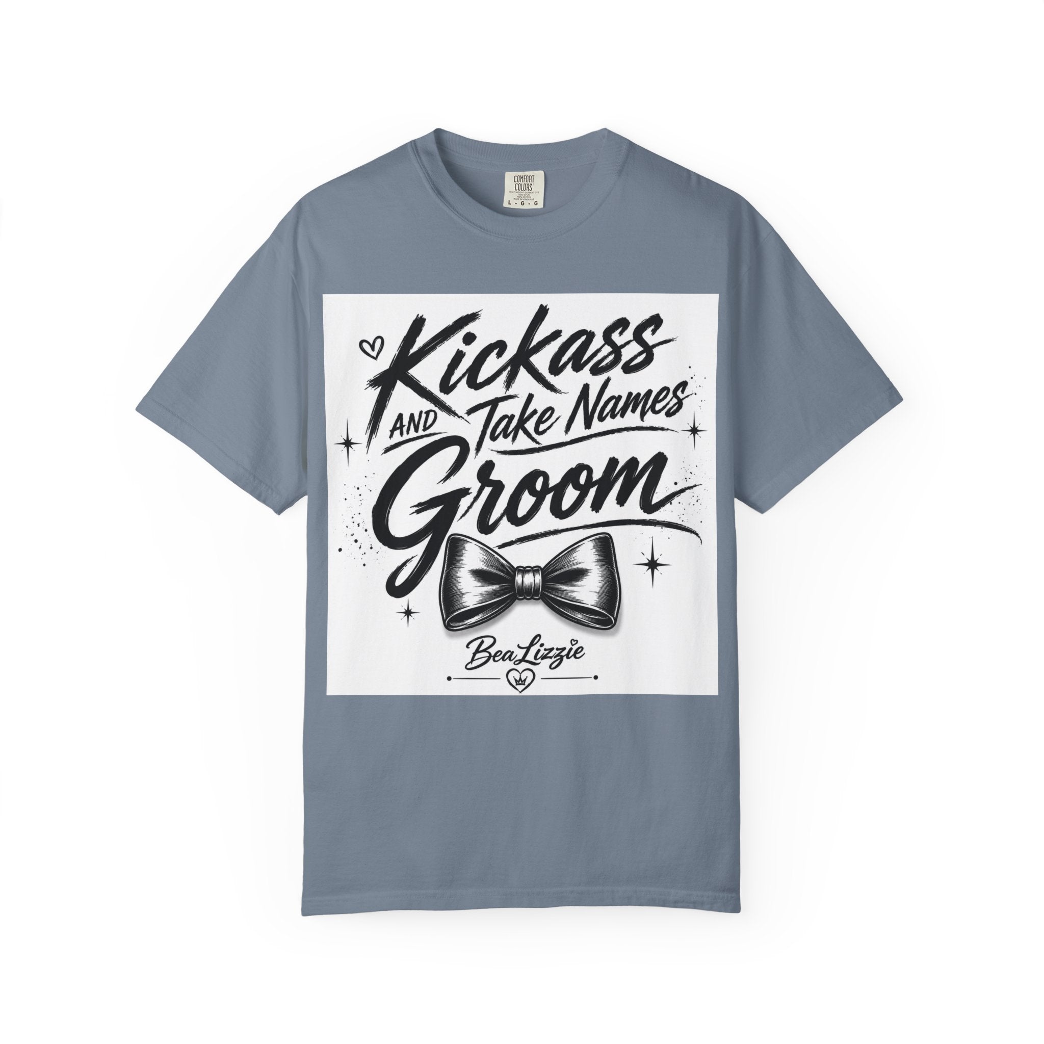 Groom 'Kickass and Take Names' Graphic T-Shirt