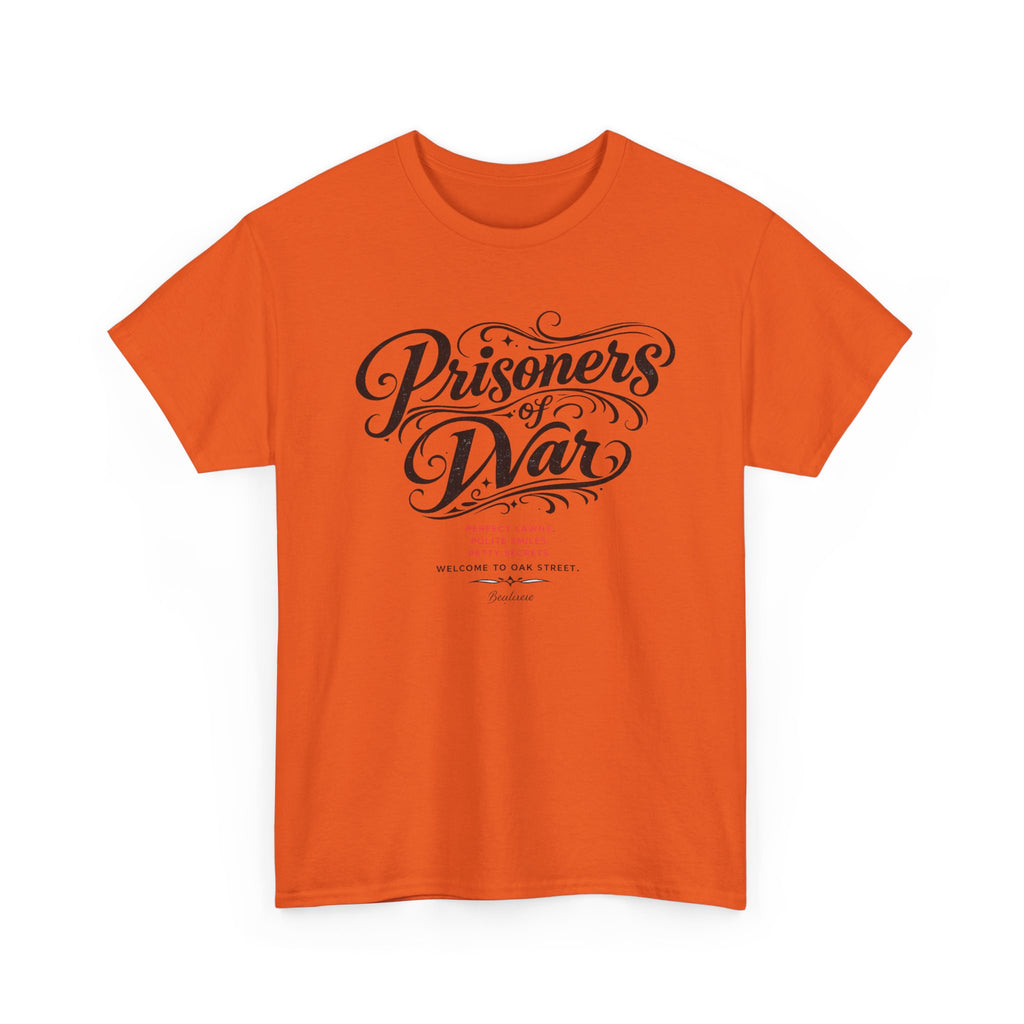 T‑Shirt — "Prisoners of War" Script Tee | Veterans, Memorial & Military Tribute Shirt