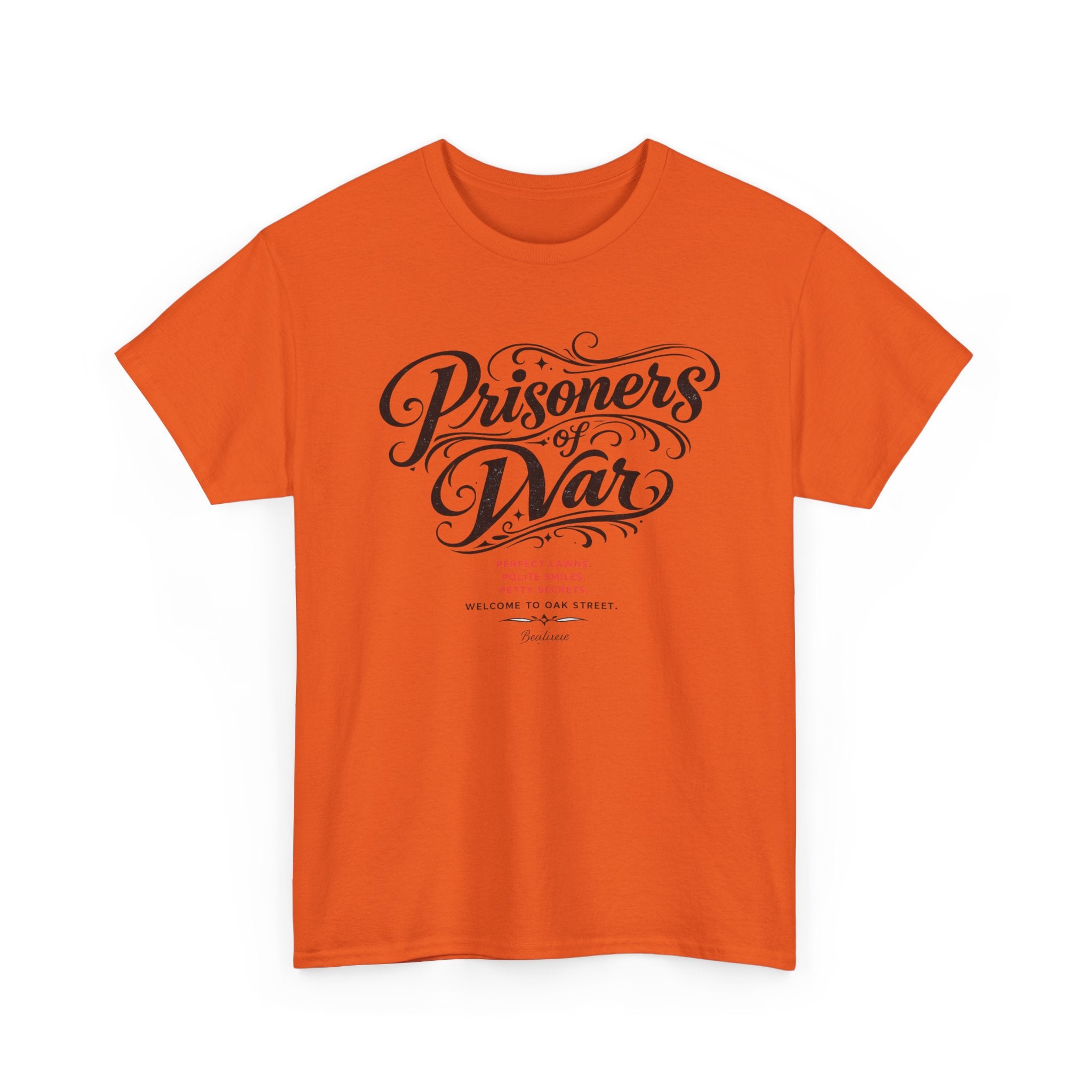 T‑Shirt — "Prisoners of War" Script Tee | Veterans, Memorial & Military Tribute Shirt