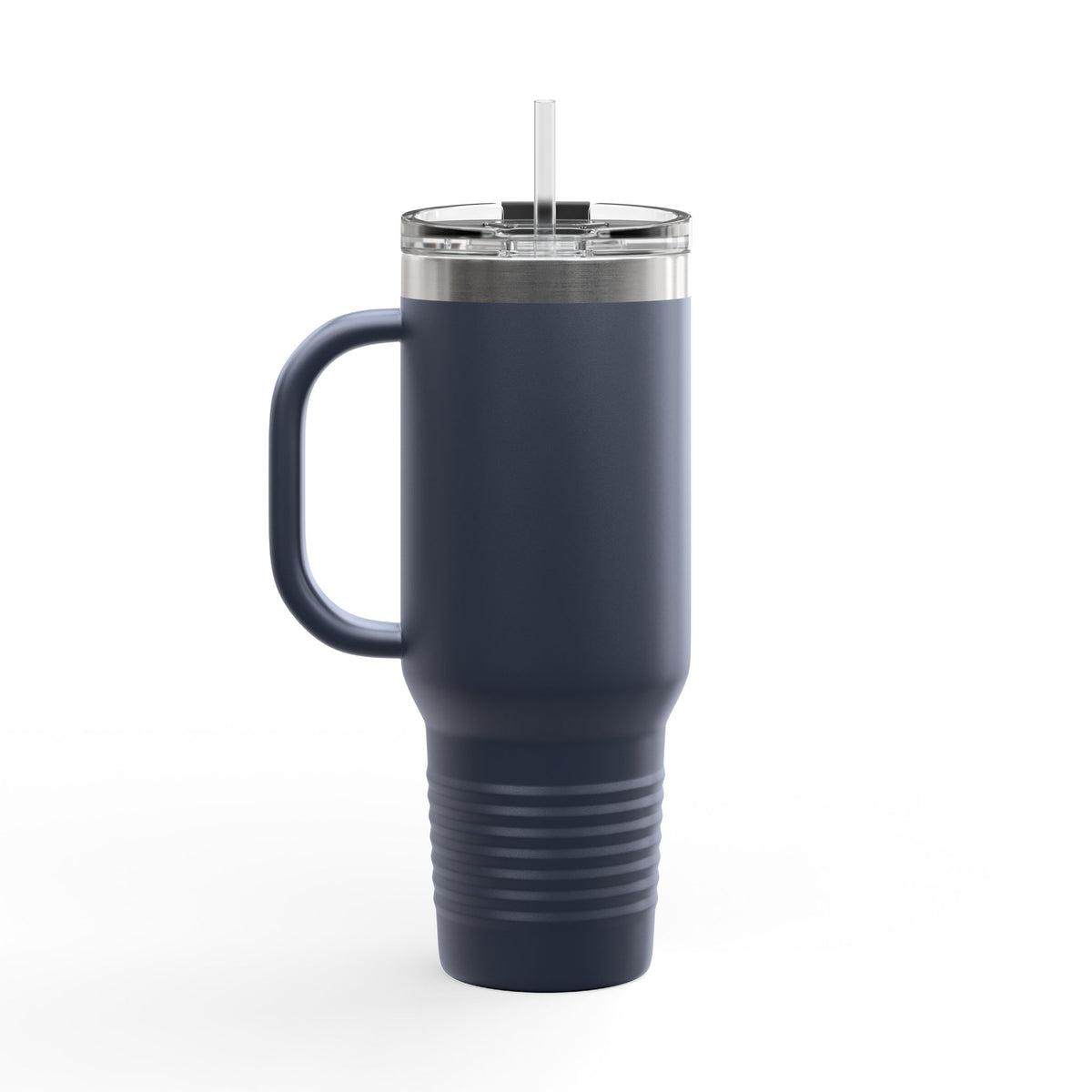 40oz Insulated Travel Mug — Mystical Symbols Floral Hamsa Stainless Steel Tumbler
