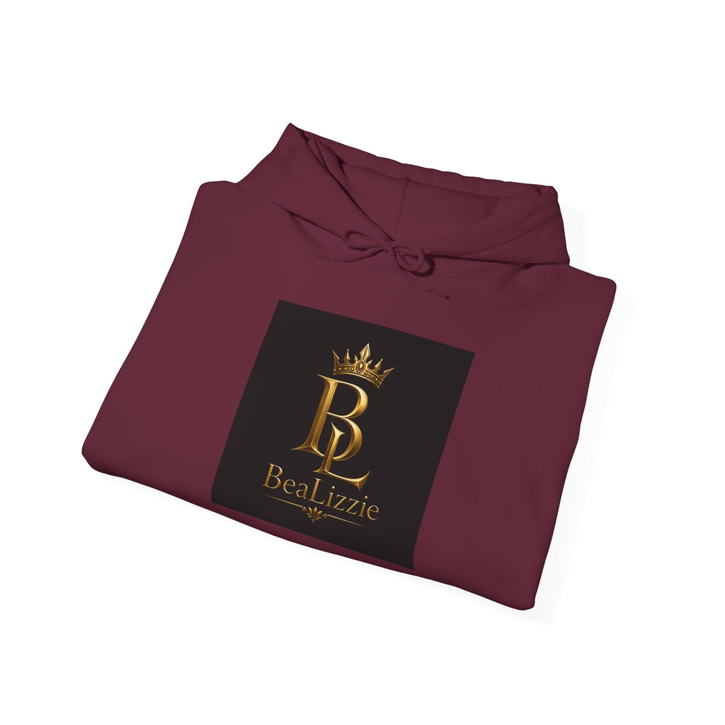 Royal B&L Logo Hoodie — Gold Crown Luxury Pullover