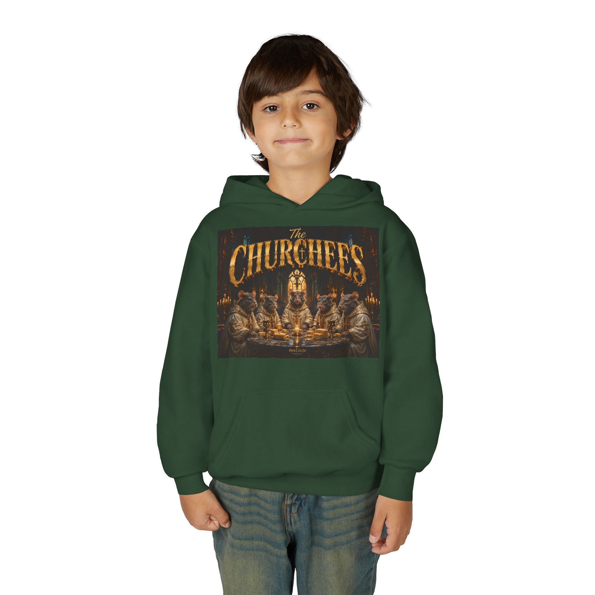 Sweat à capuche enfant — Pull « The Churchees »