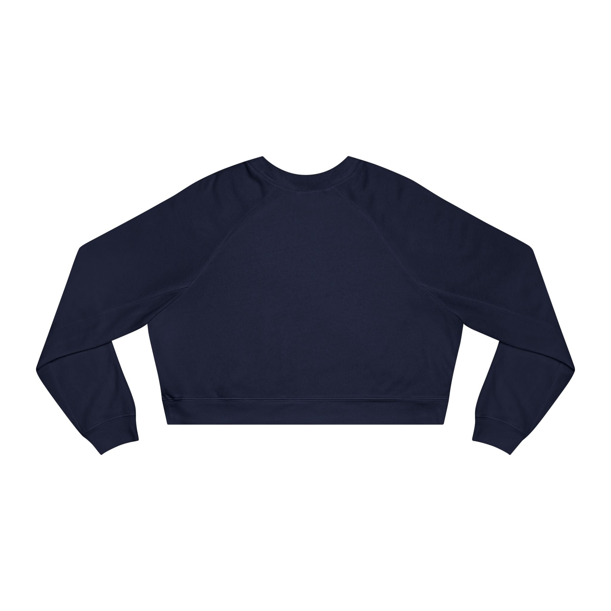 Cropped Fleece Pullover Elegant "BeaLizzie" Women's Crop Sweatshirt