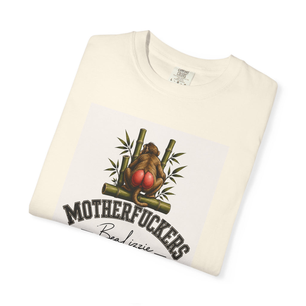 Motherfuckers Buddha Graphic T-Shirt — Retro Buddha & Bamboo Illustration Tee