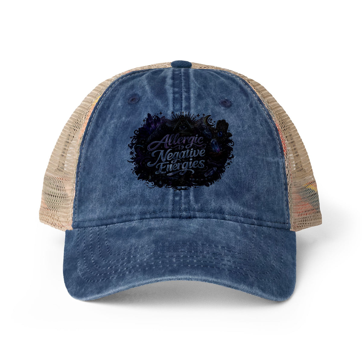 Women's Washed Mesh-Back Cap