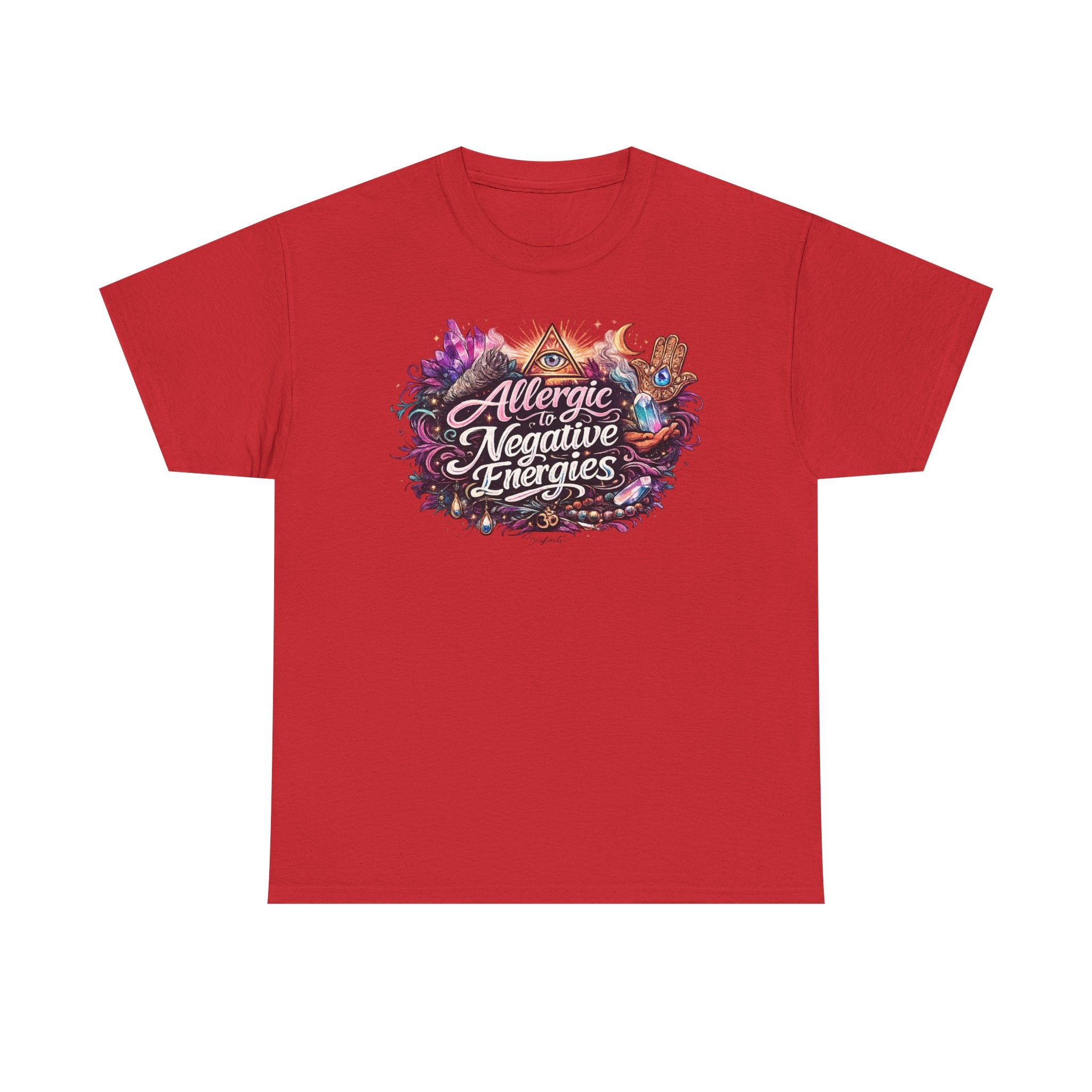 Allergic to Negative Energies T-Shirt — Positive Vibes Graphic Tee
