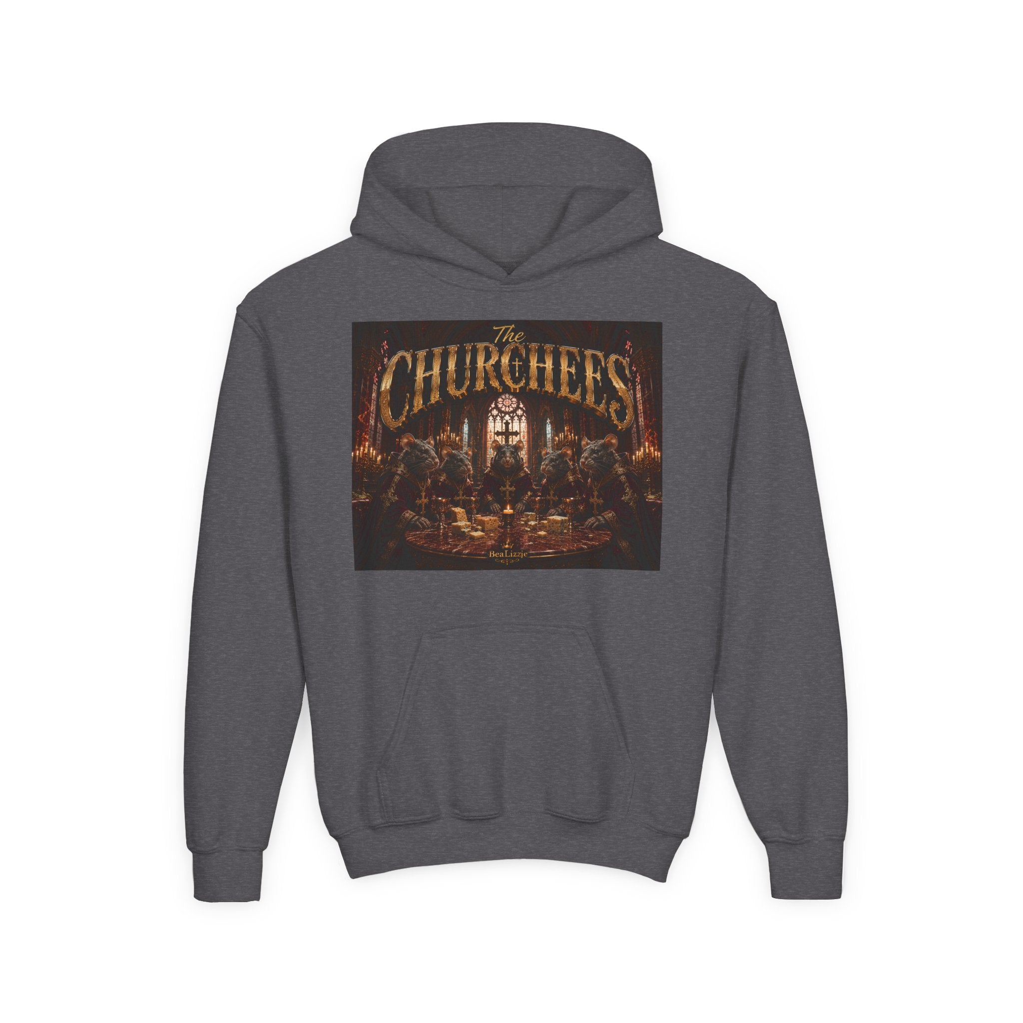 Sweat à capuche enfant — Motif « The Churches »