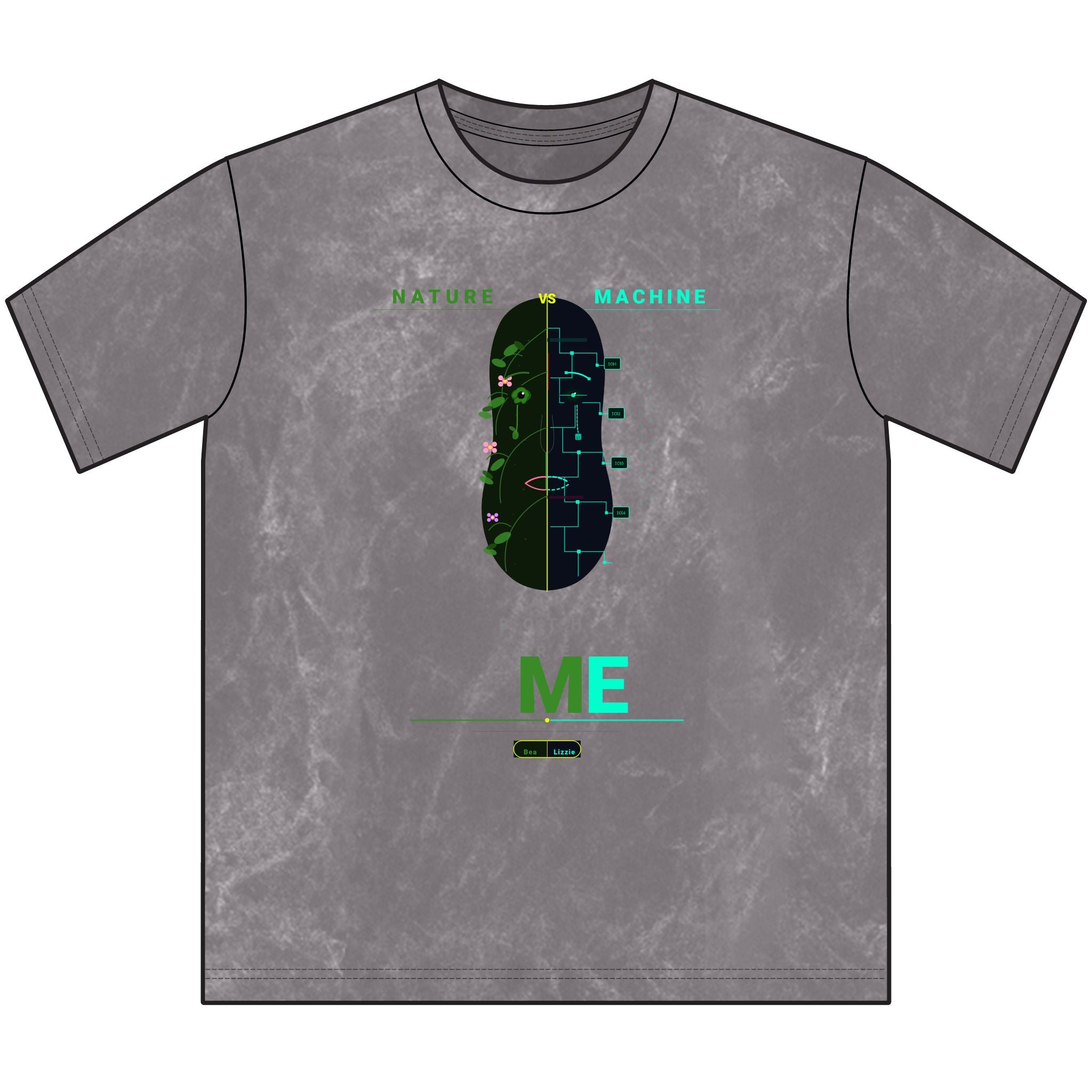 Vintage 'Machine Me' Graphic Tee