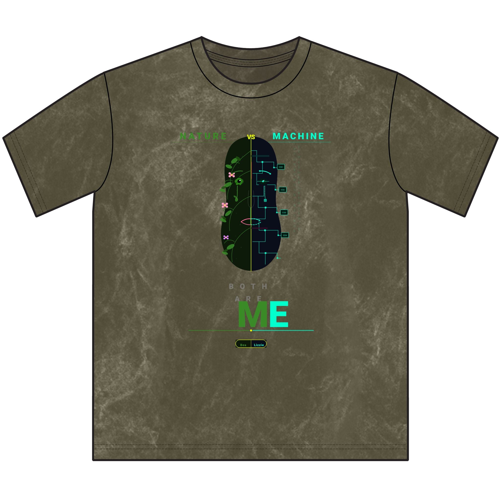 Vintage 'Machine Me' Graphic Tee