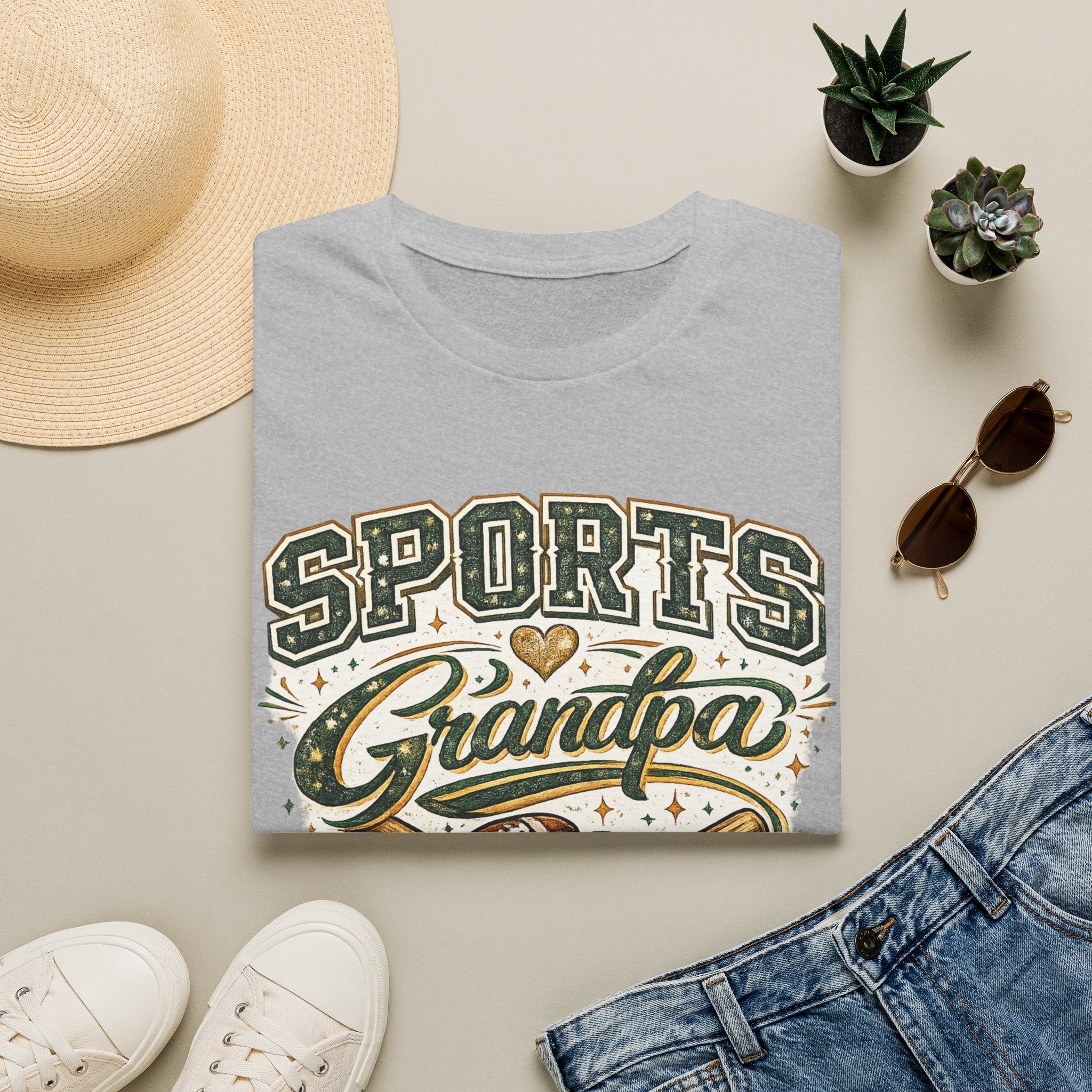 Sports Grandpa T-Shirt — Vintage Athletic Grandpa Gift