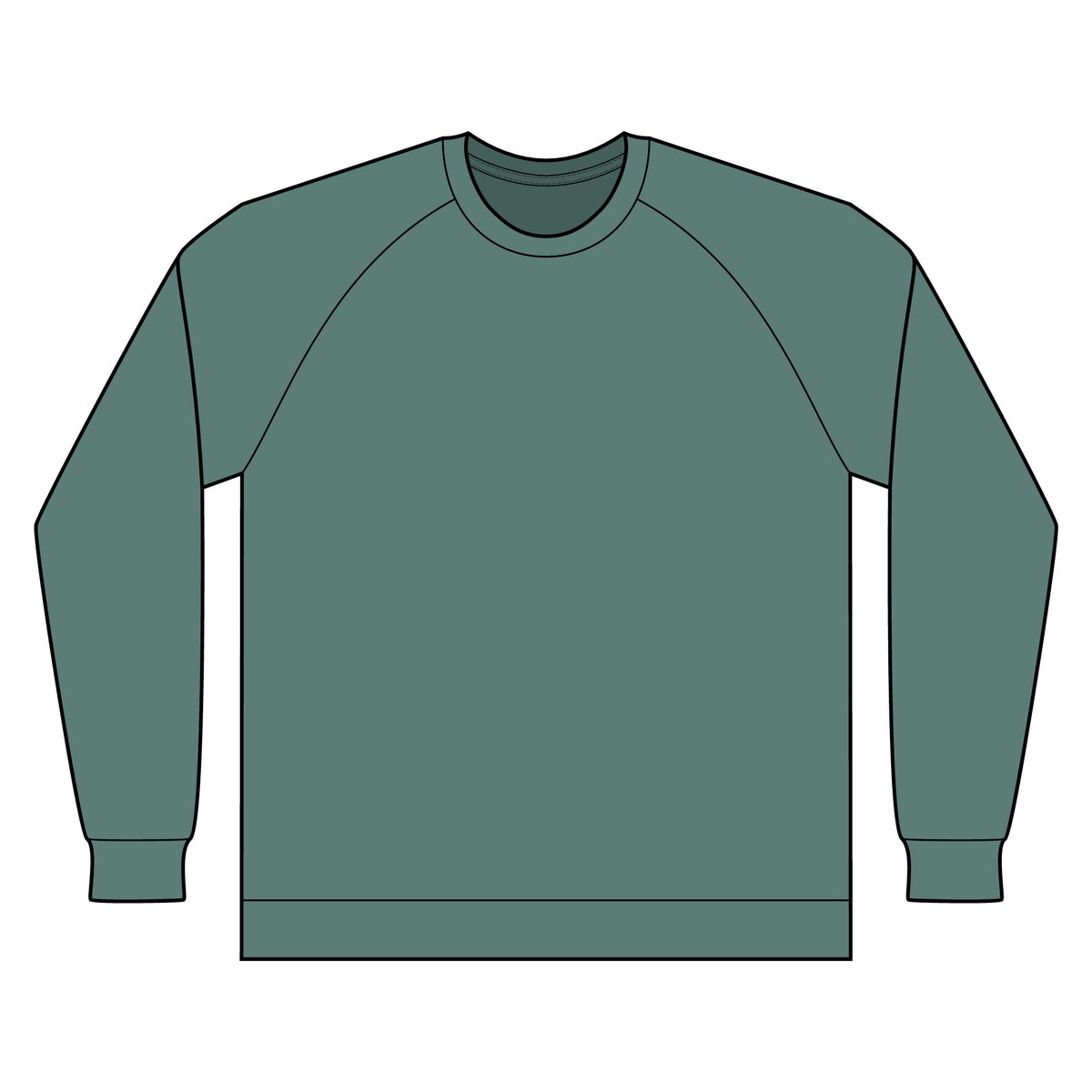 BeaLizzie Heart Crewneck Sweatshirt