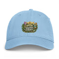Allergic to Negative Energies Cap — Embroidered Nature Crest Dad Hat