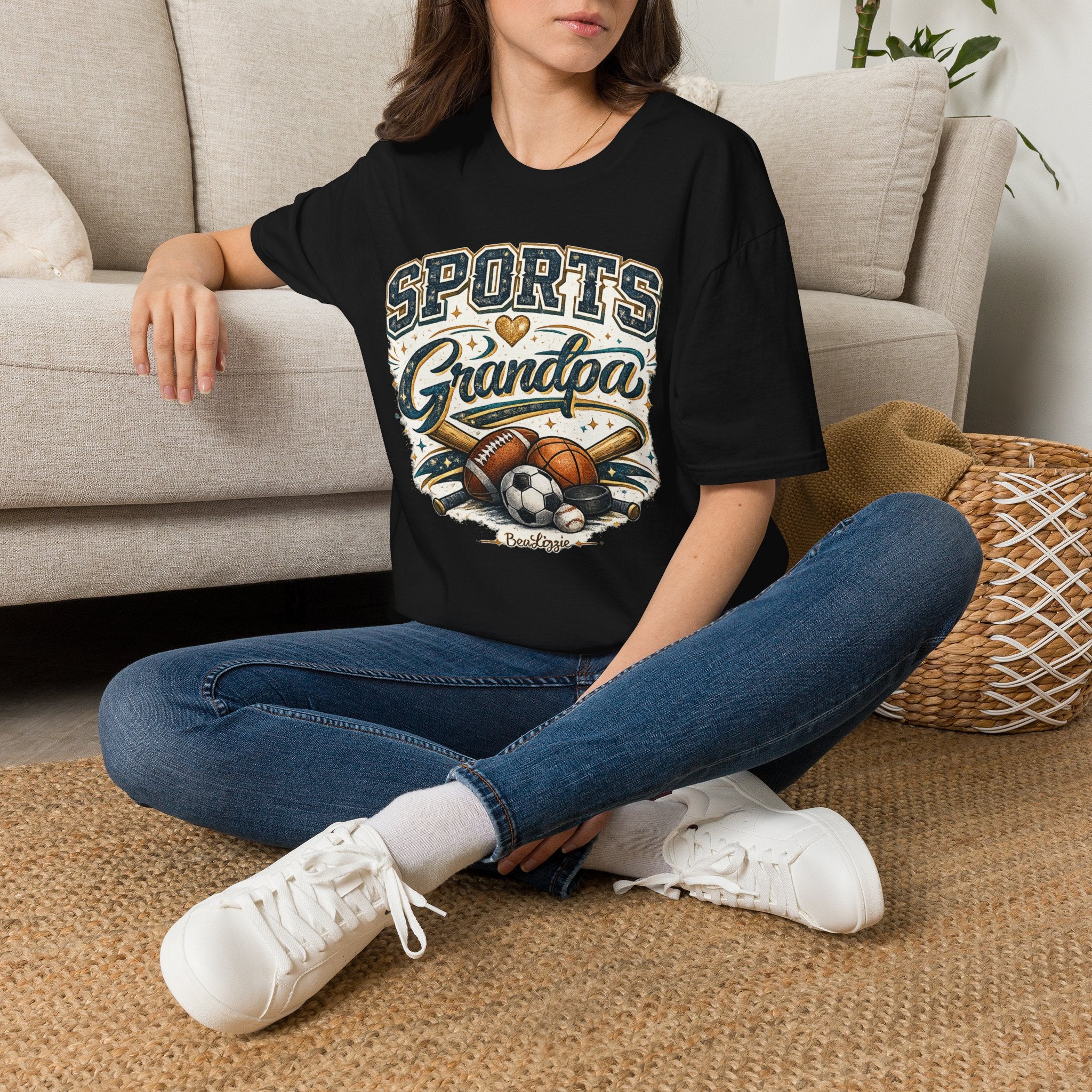 Sports Grandpa T-Shirt — Vintage Athletic Grandpa Gift