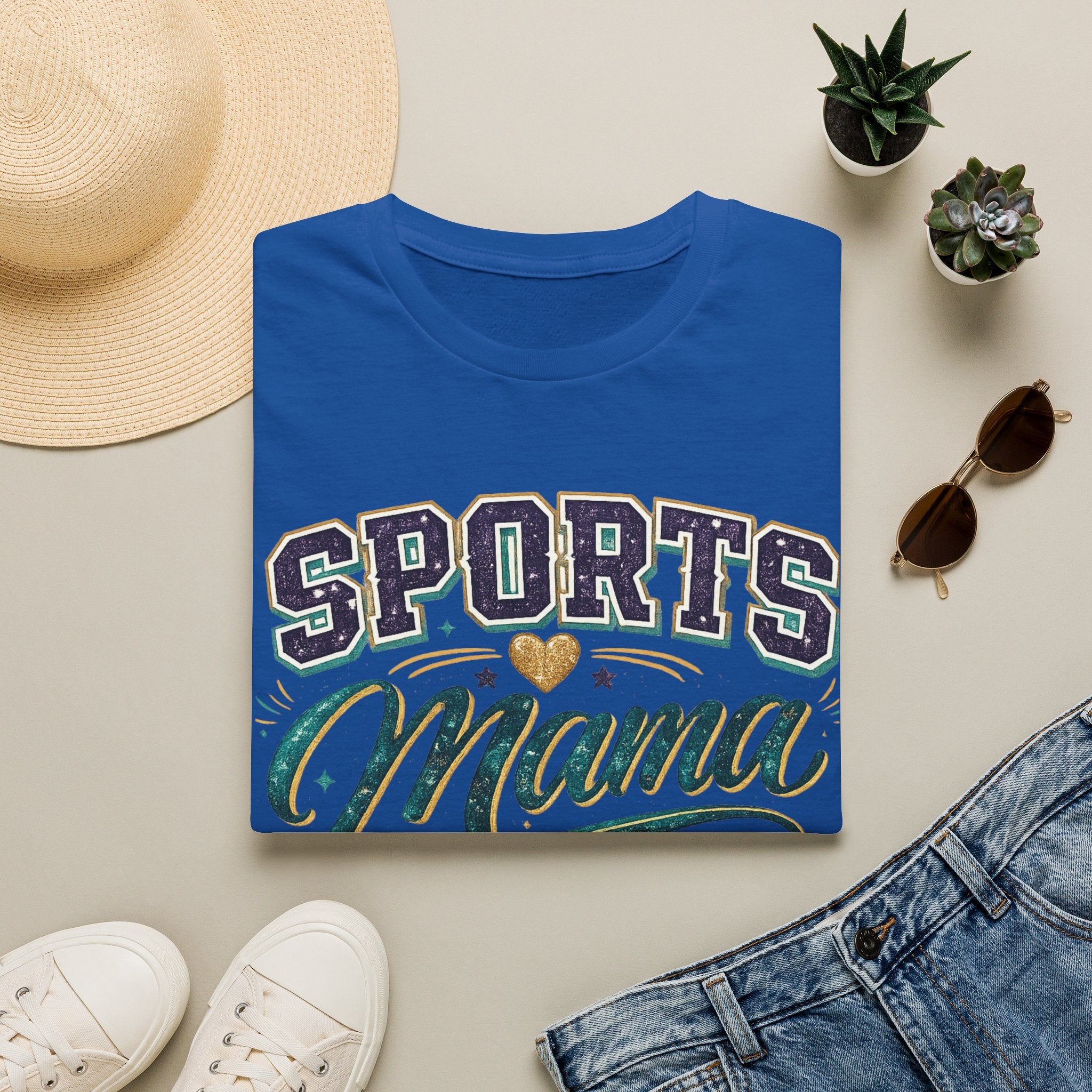 Sports Mama T-Shirt — Athletic Mom Graphic Tee