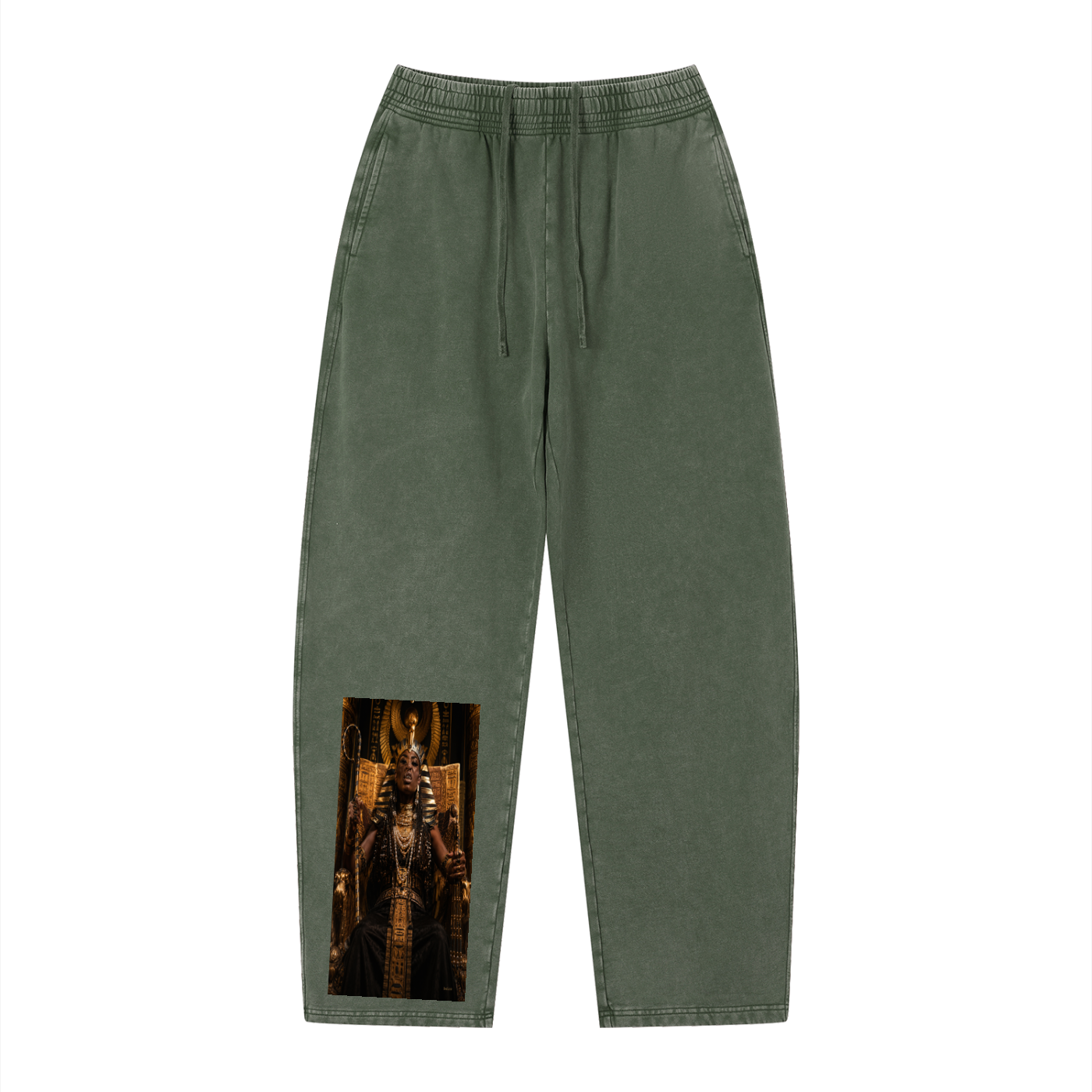 Unisex Vintage Wash Loose Sweatpants