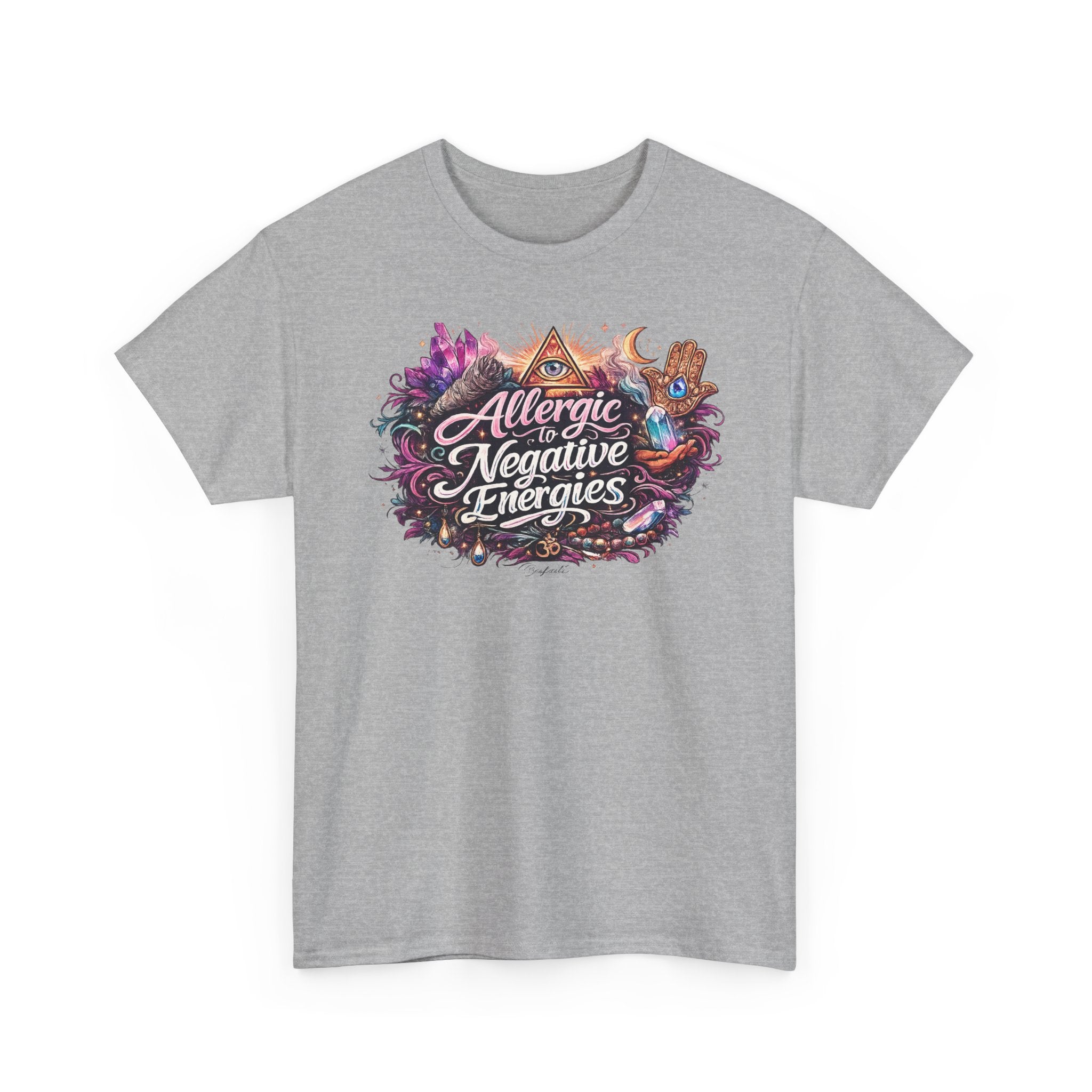 Allergic to Negative Energies T-Shirt — Positive Vibes Graphic Tee