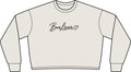 BeaLizzie Heart Crop Sweatshirt  Women's Lightweight Crewneck
