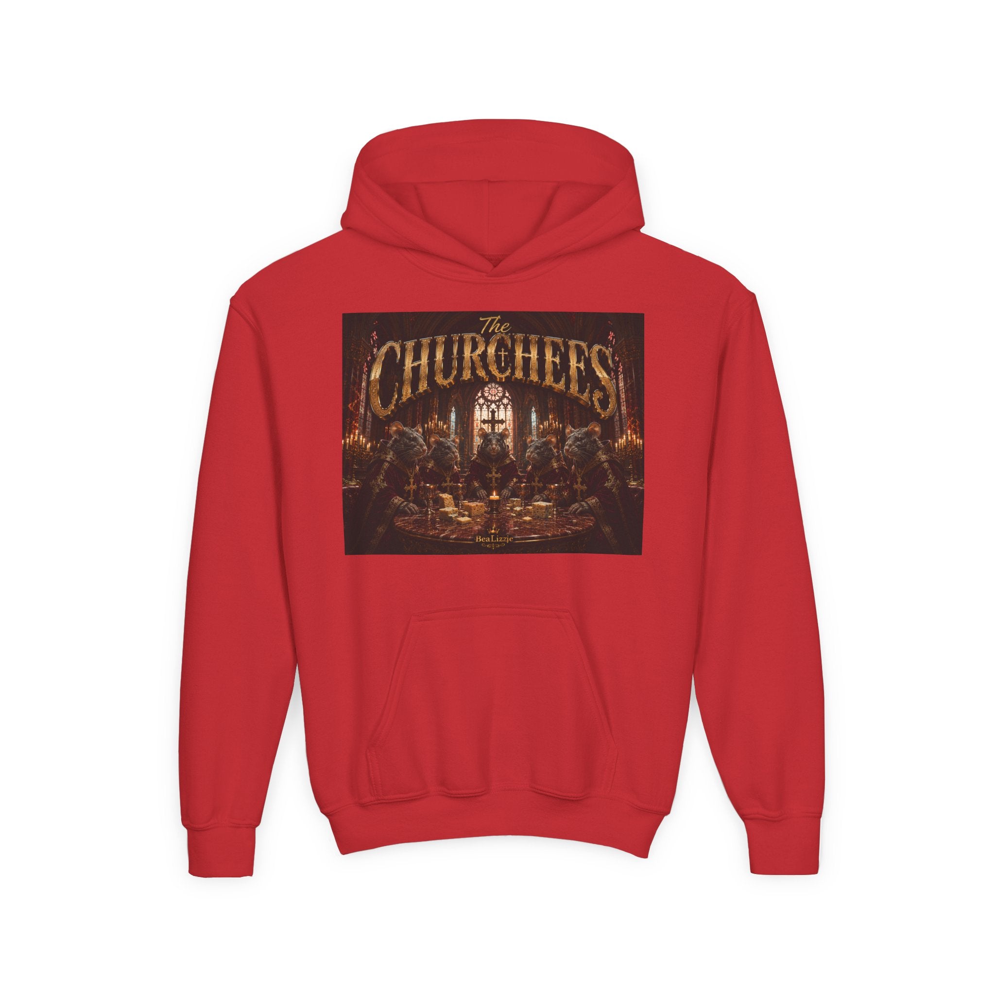 Sweat à capuche enfant — Motif « The Churches »