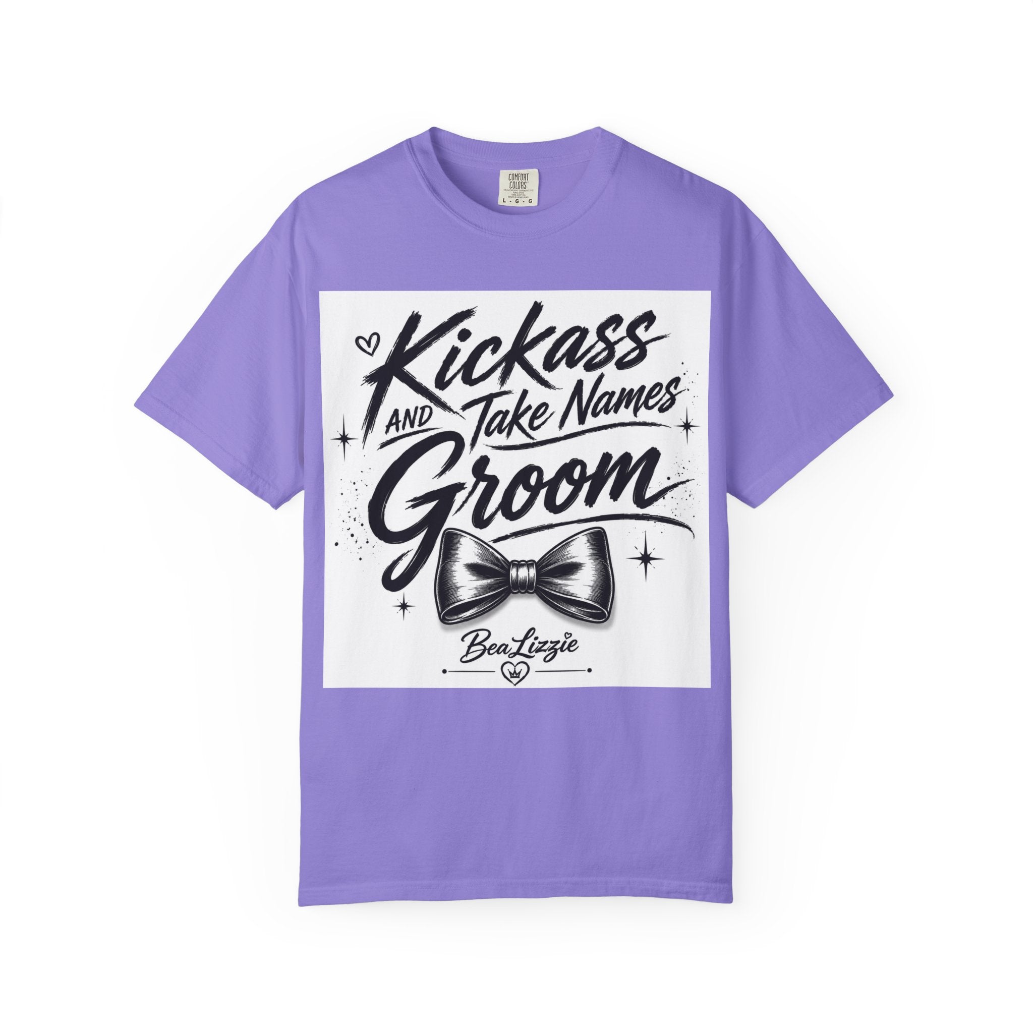 Groom 'Kickass and Take Names' Graphic T-Shirt