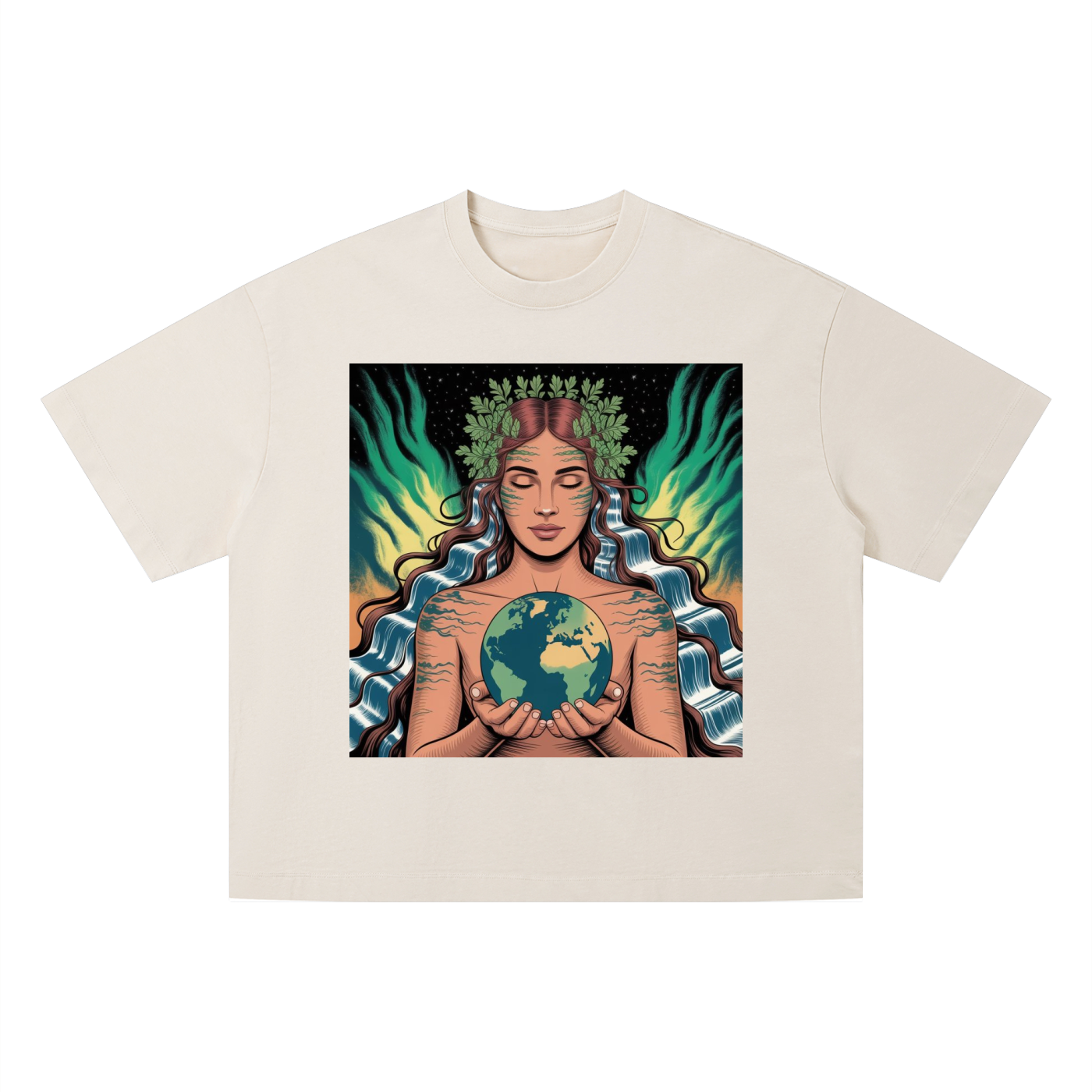 Unisex Vintage Wash Boxy T-Shirt