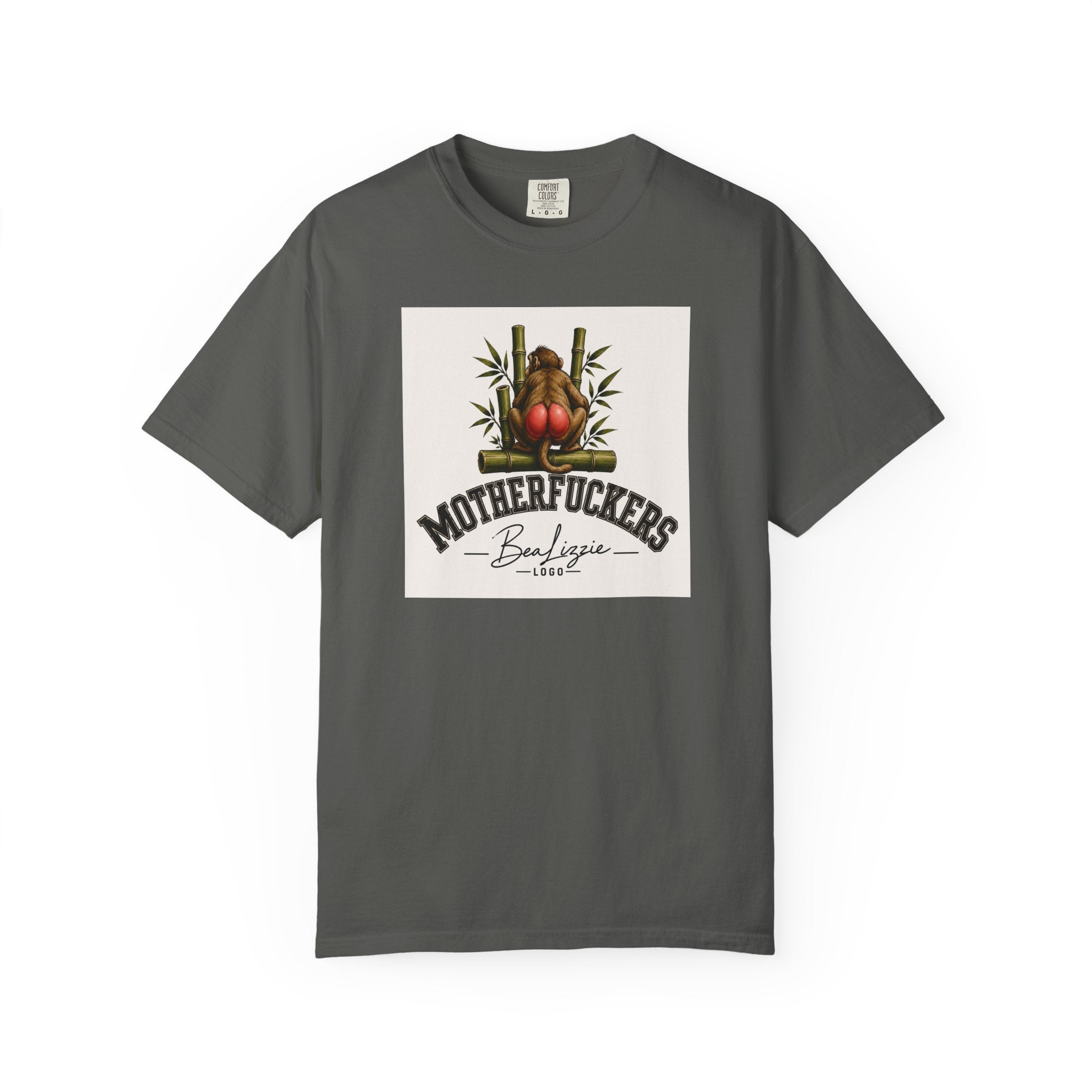 Motherfuckers Buddha Graphic T-Shirt — Retro Buddha & Bamboo Illustration Tee