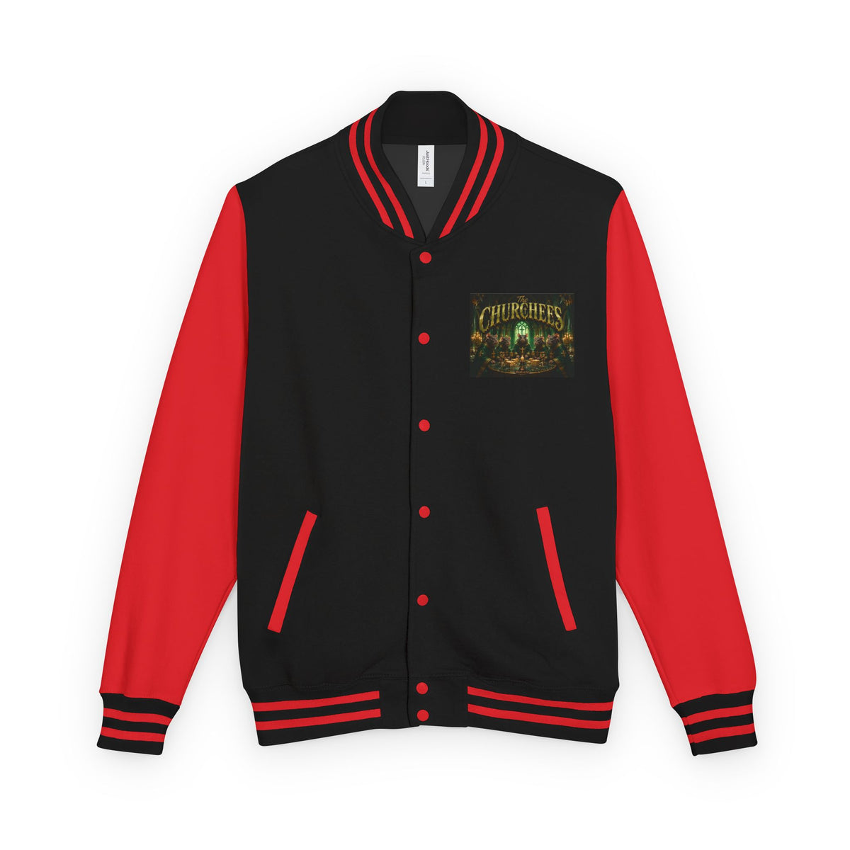 Letterman Jacket — The Churchers Band Logo Varsity Jacket