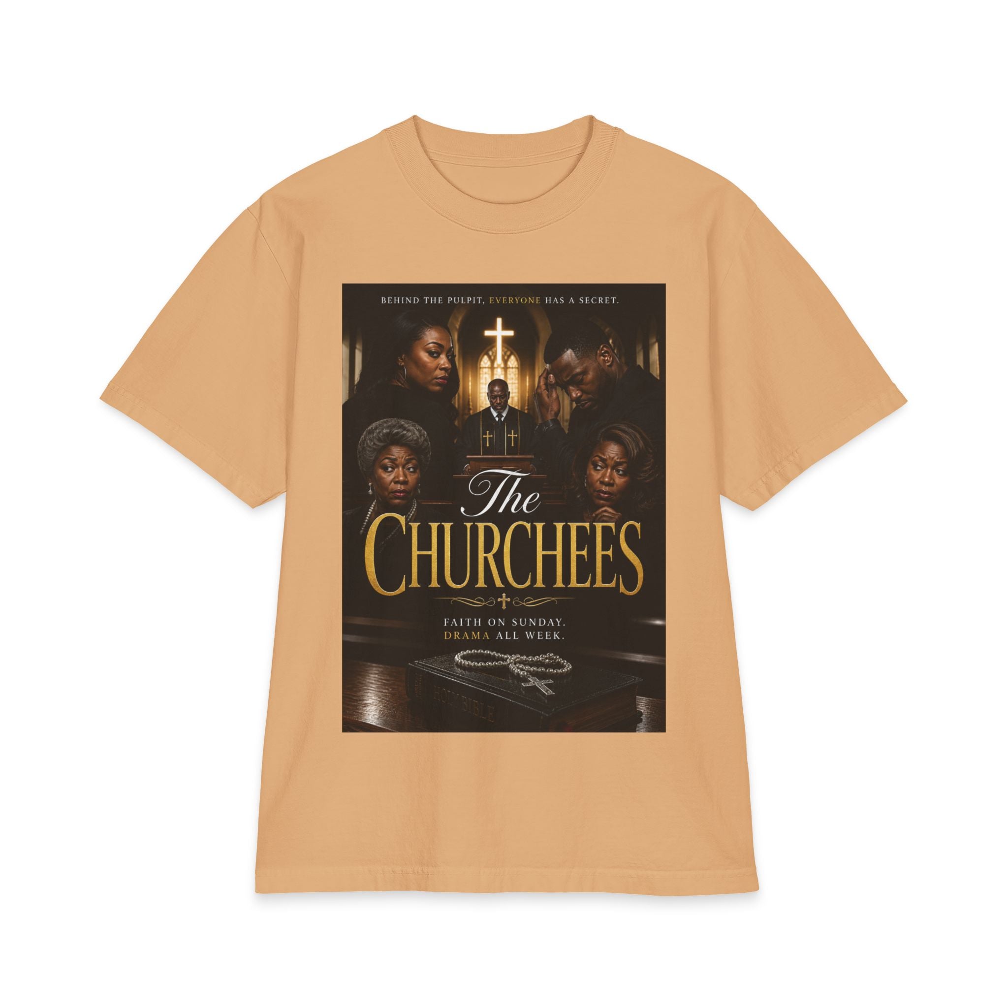 The Churchees Graphic T-Shirt — Vintage Gospel Poster Tee