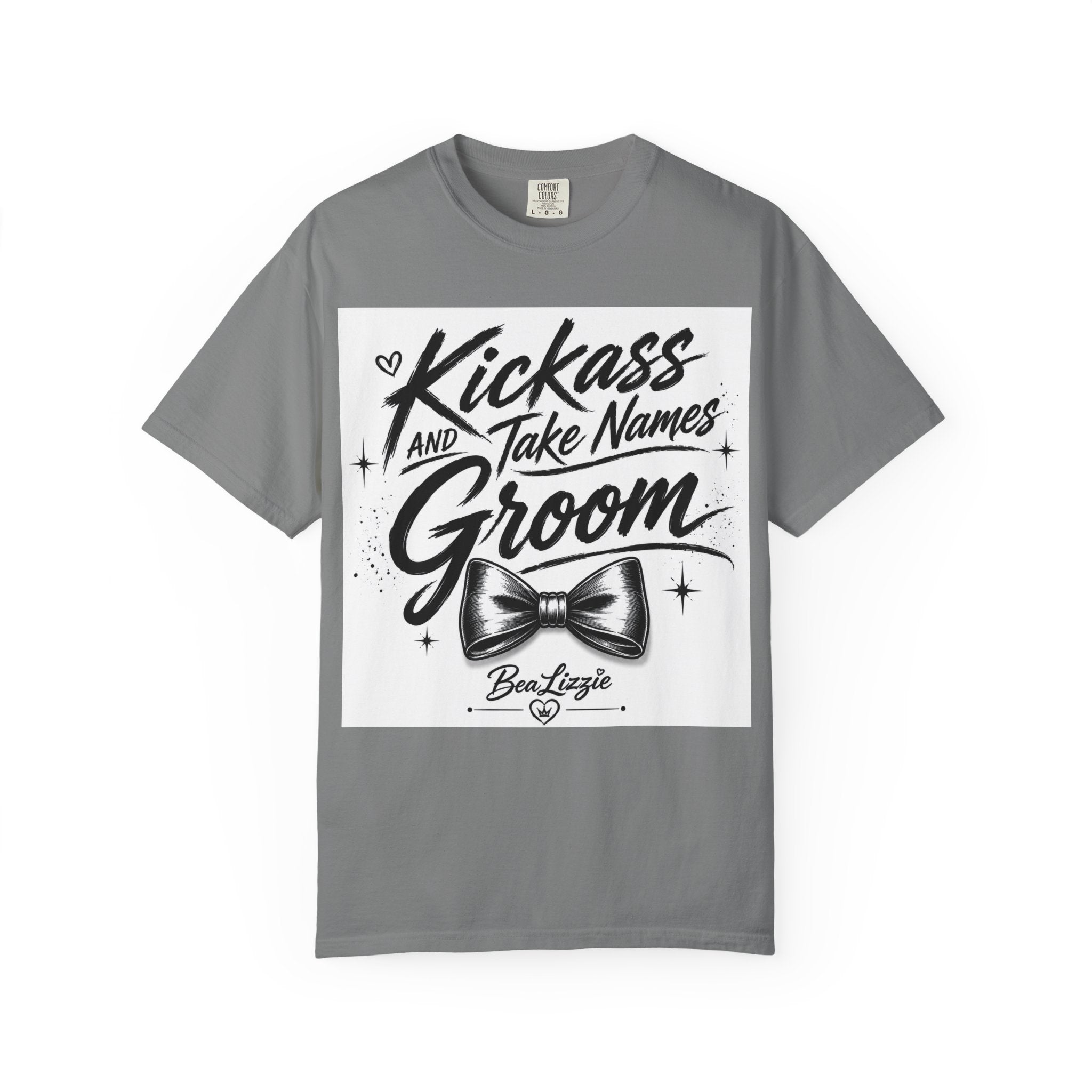 Groom 'Kickass and Take Names' Graphic T-Shirt