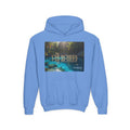 Sweat à capuche enfant – Sweat-shirt à motif piscine tropicale « The CHURCHEES »