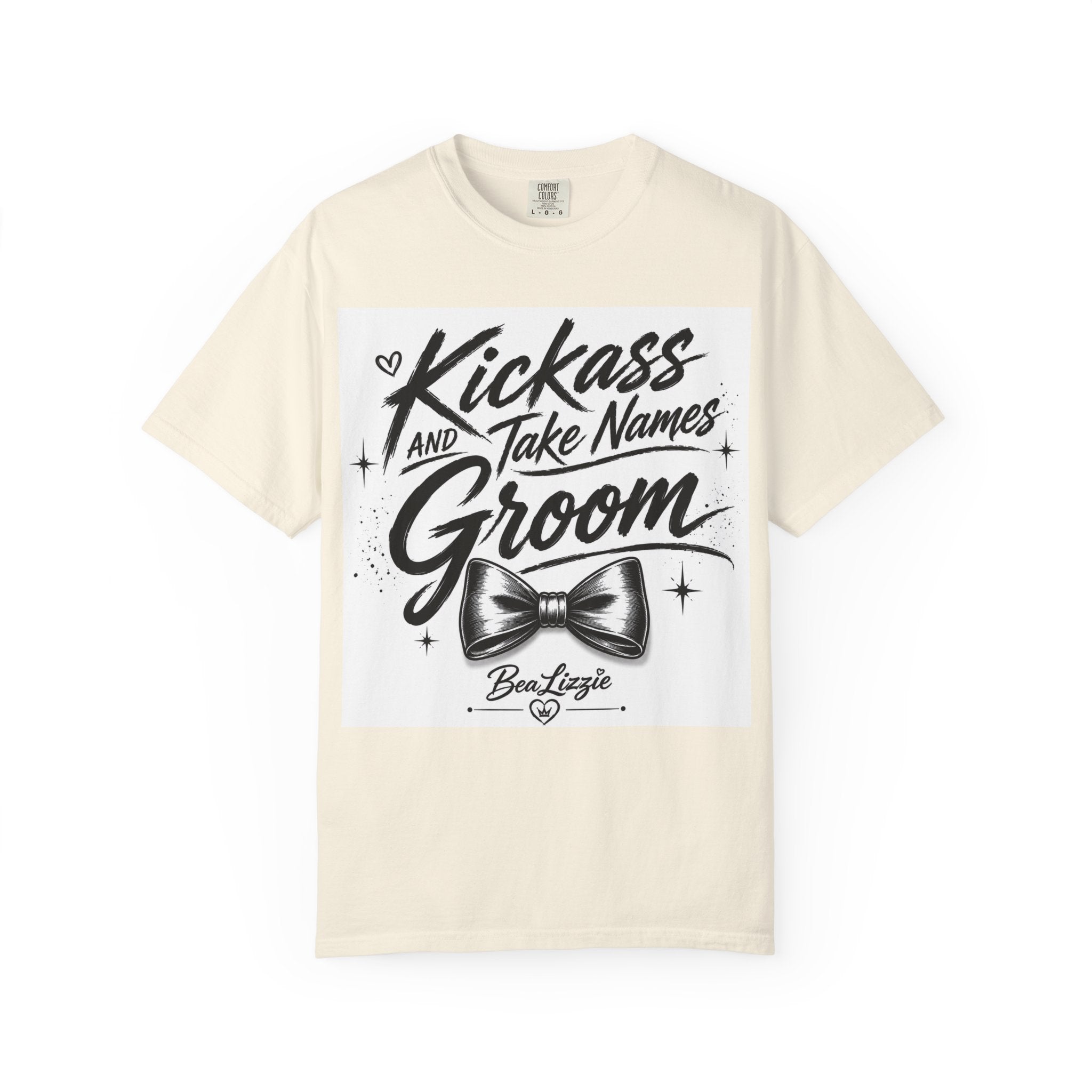 Groom 'Kickass and Take Names' Graphic T-Shirt