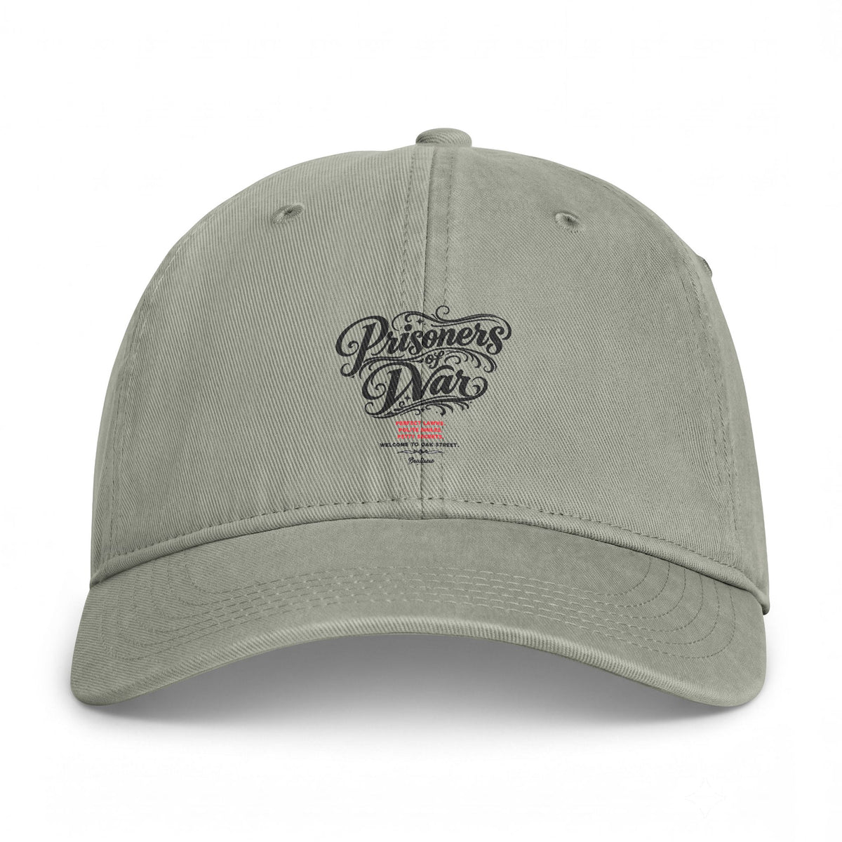 Coastal Washed Cap — Vintage Surf Logo Baseball Hat