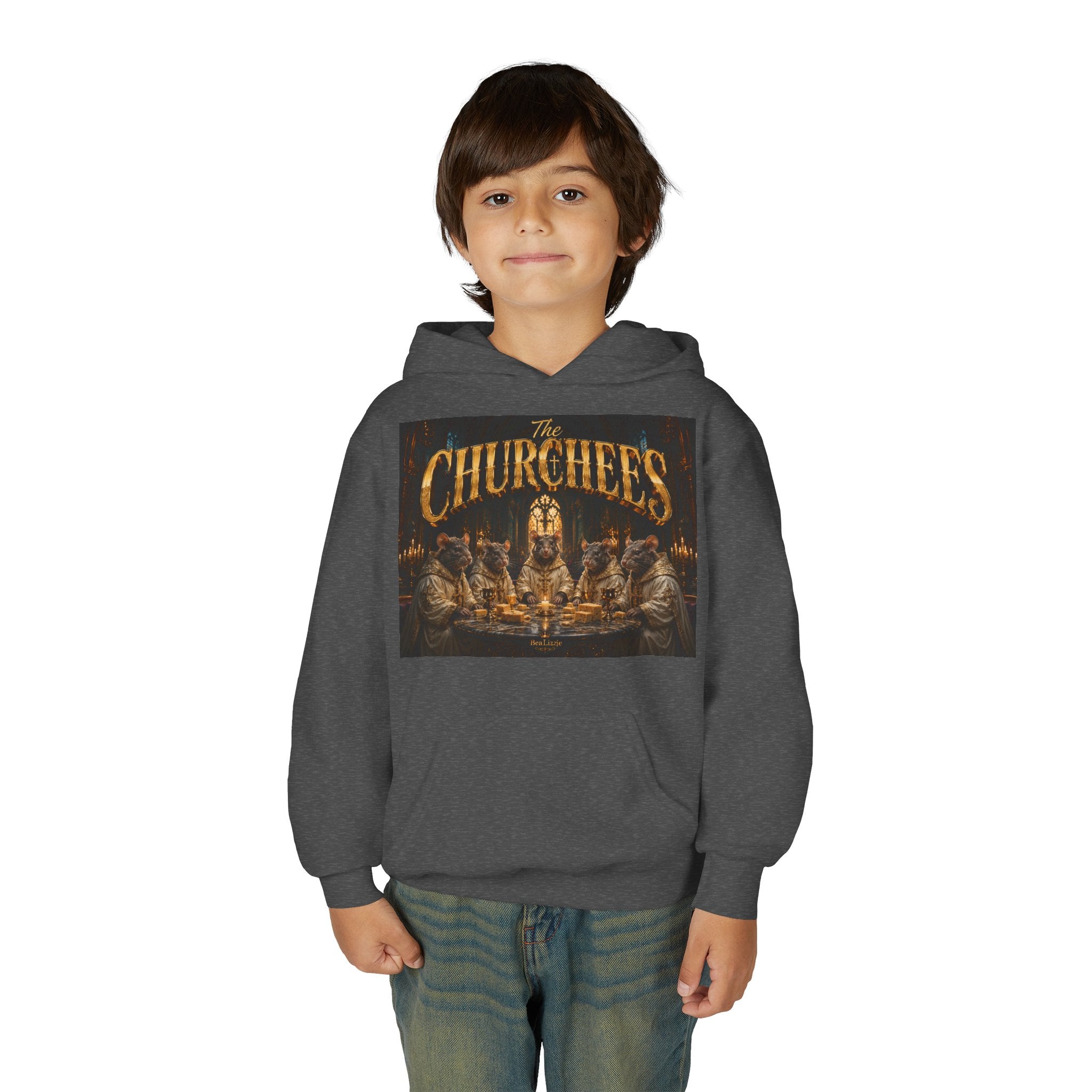 Sweat à capuche enfant — Pull « The Churchees »