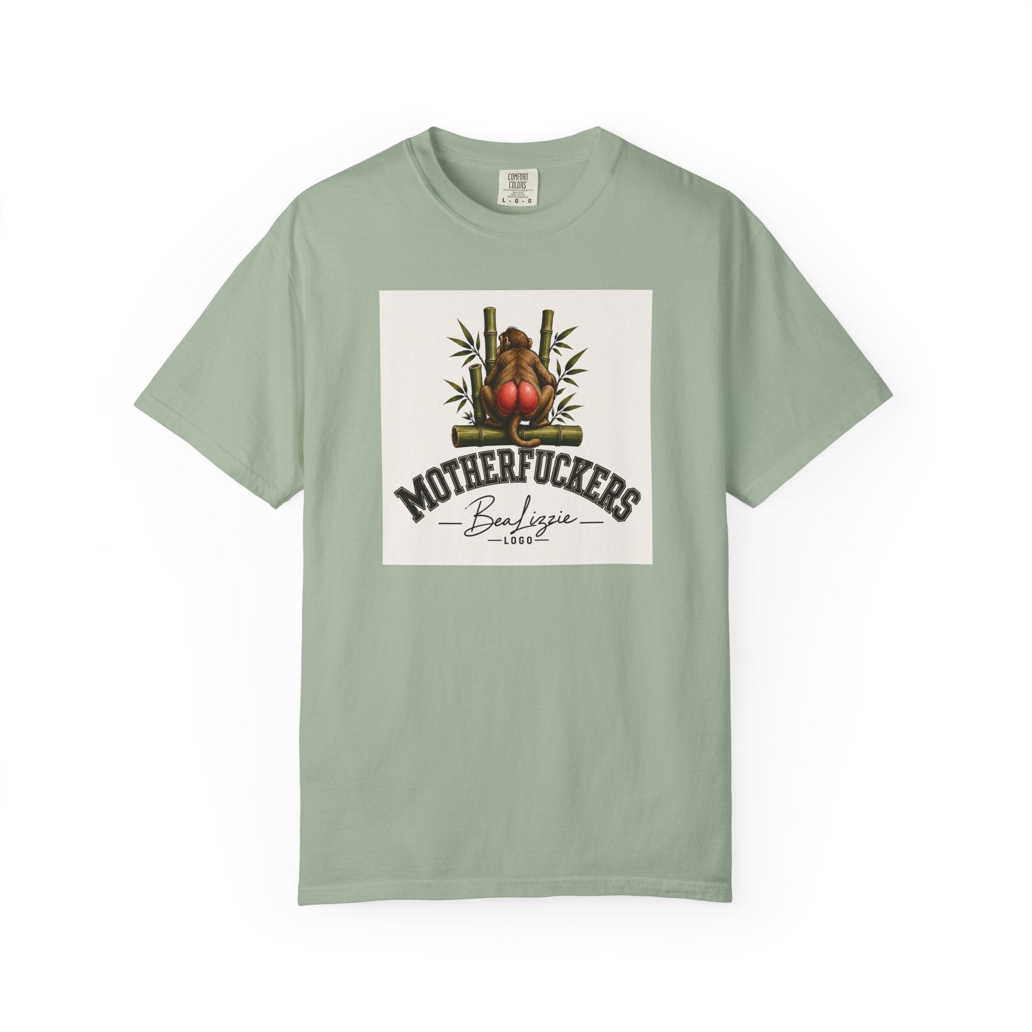 Motherfuckers Buddha Graphic T-Shirt — Retro Buddha & Bamboo Illustration Tee
