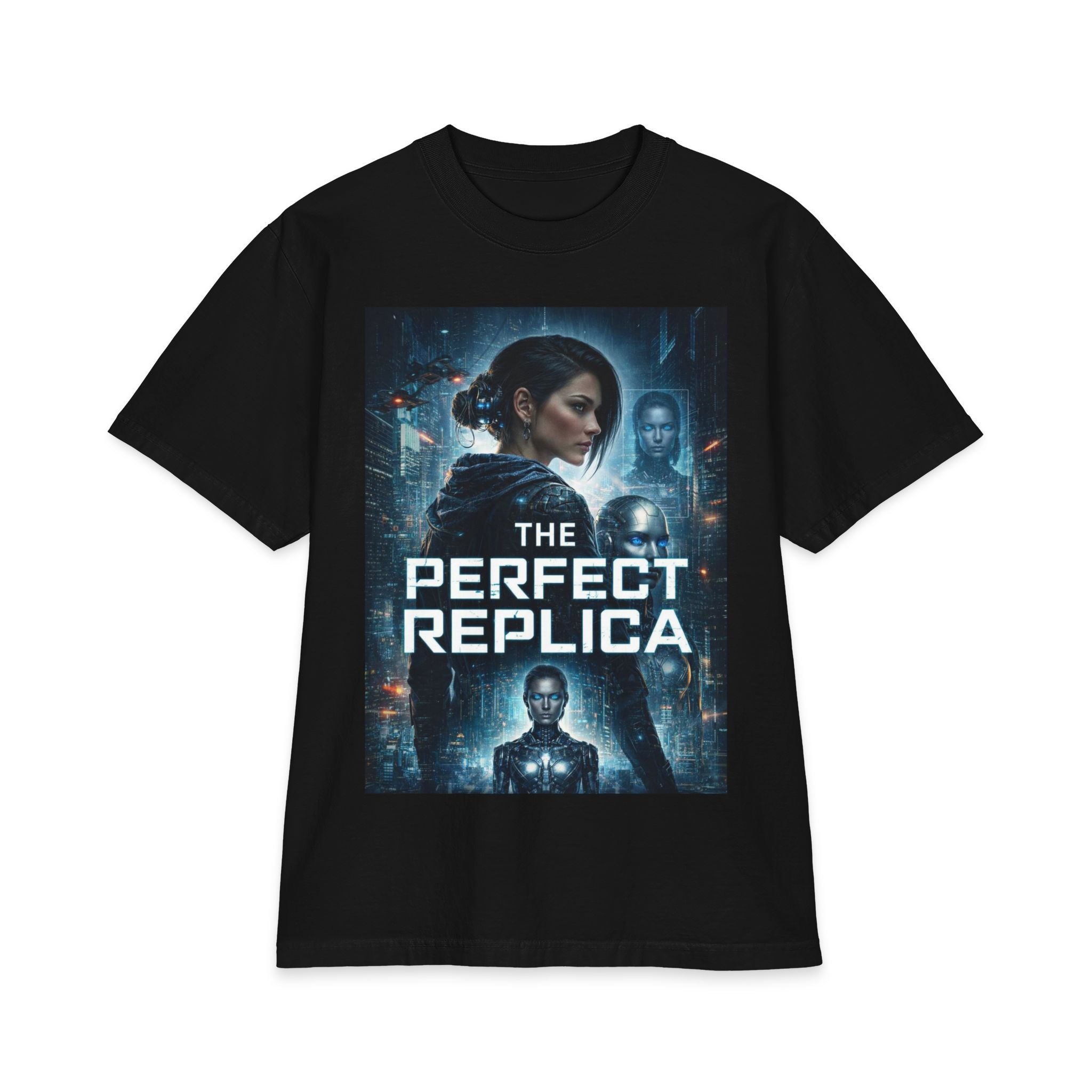 The Perfect Replica Sci‑Fi Graphic Tee