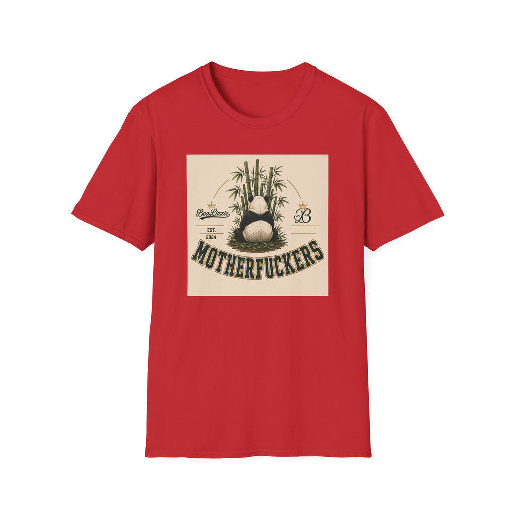 Panda Bamboo 'Motherfuckers' Graphic T-Shirt