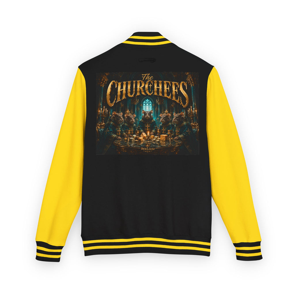 Letterman Jacket — "The Churchees" Retro Band Varsity Jacket