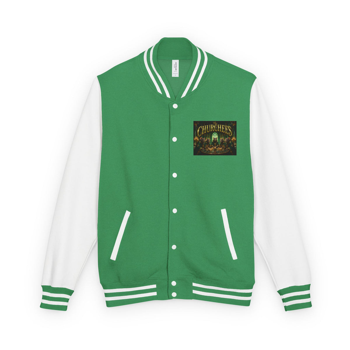 Letterman Jacket — The Churchers Band Logo Varsity Jacket