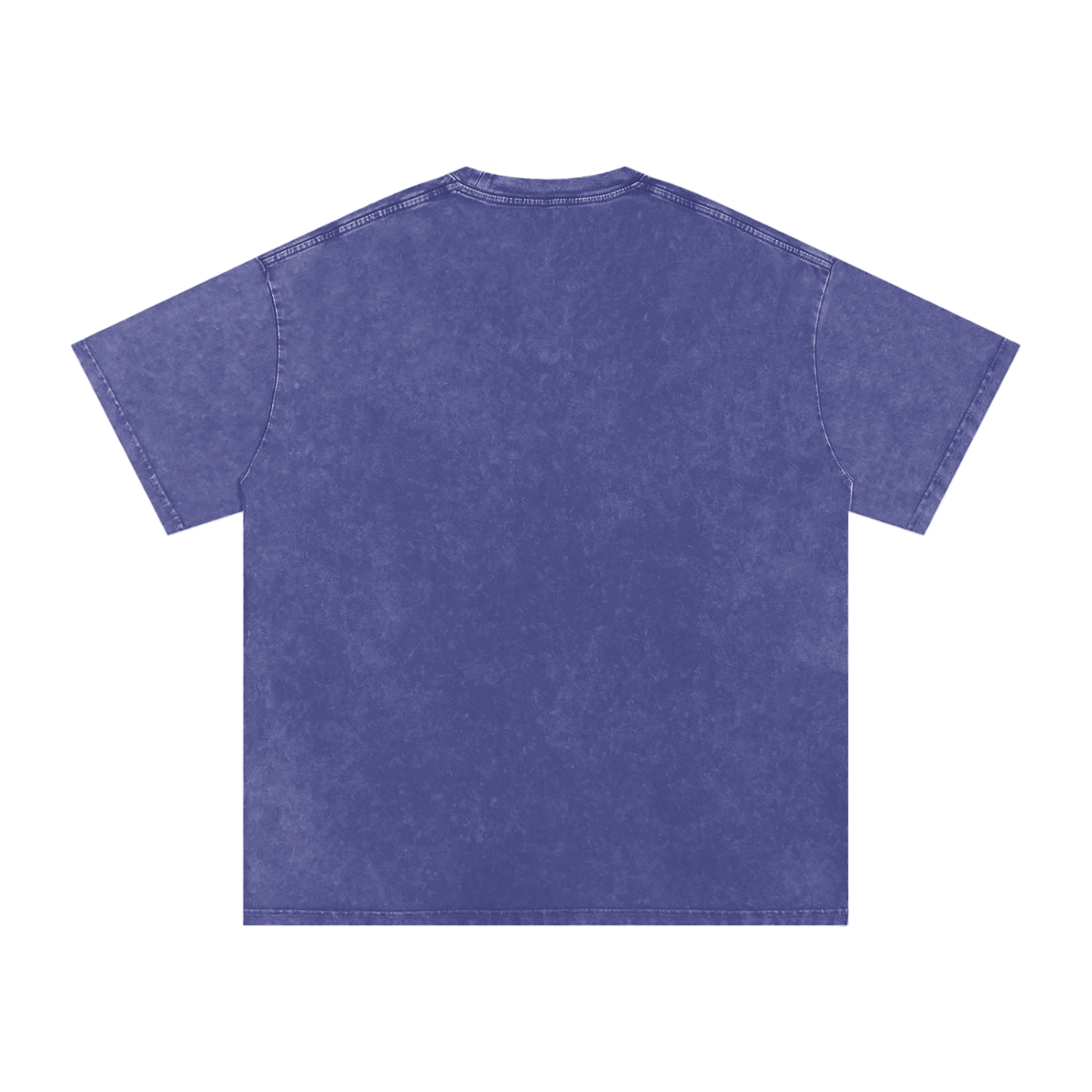T-shirt oversize en coton délavé à la neige