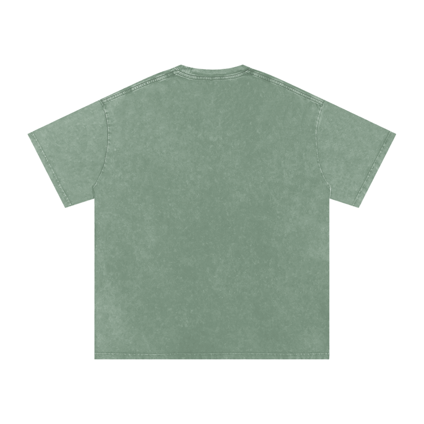 T-shirt oversize en coton délavé à la neige