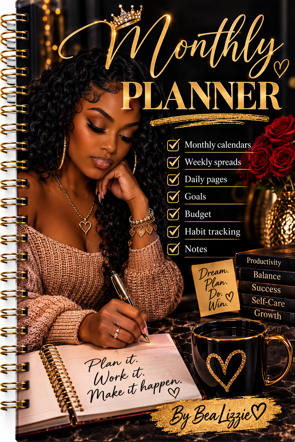 Monthly Planner Women/Teens