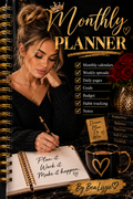 Monthly-Planner Women/Teens