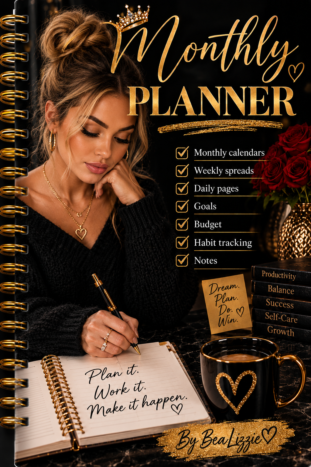 Monthly-Planner Women/Teens