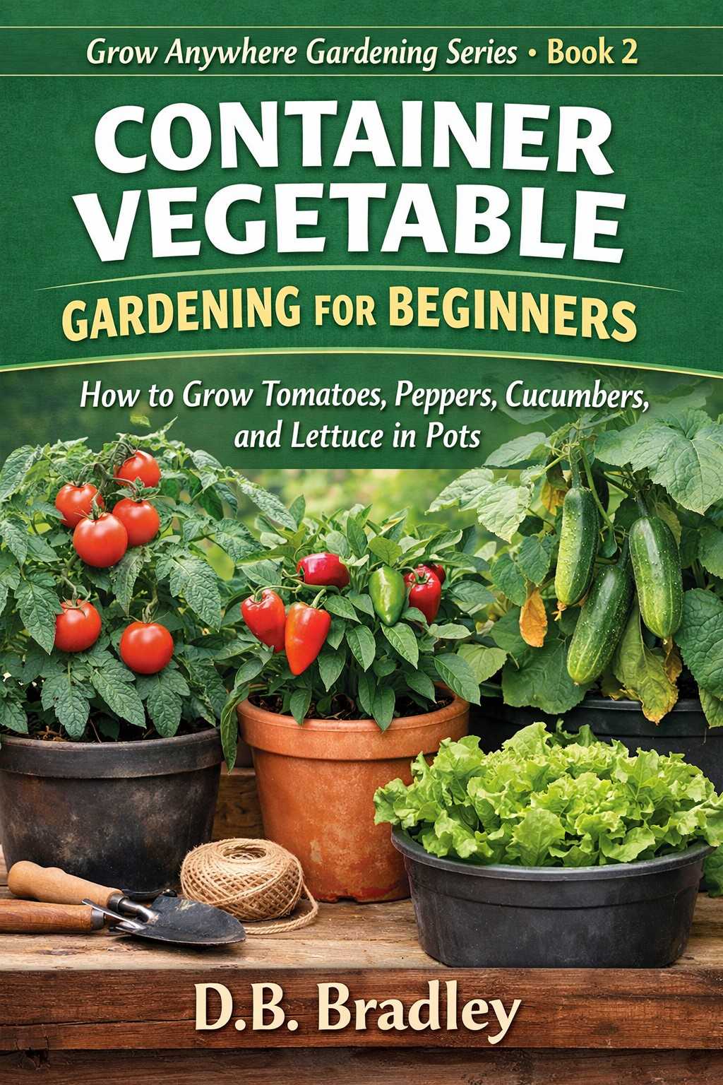 Kindle:  2026 Container Vegetable Gardening for Beginners/PDF Digital/Horticulture/Landscaping/Cultivation/Floriculture/Yardwork