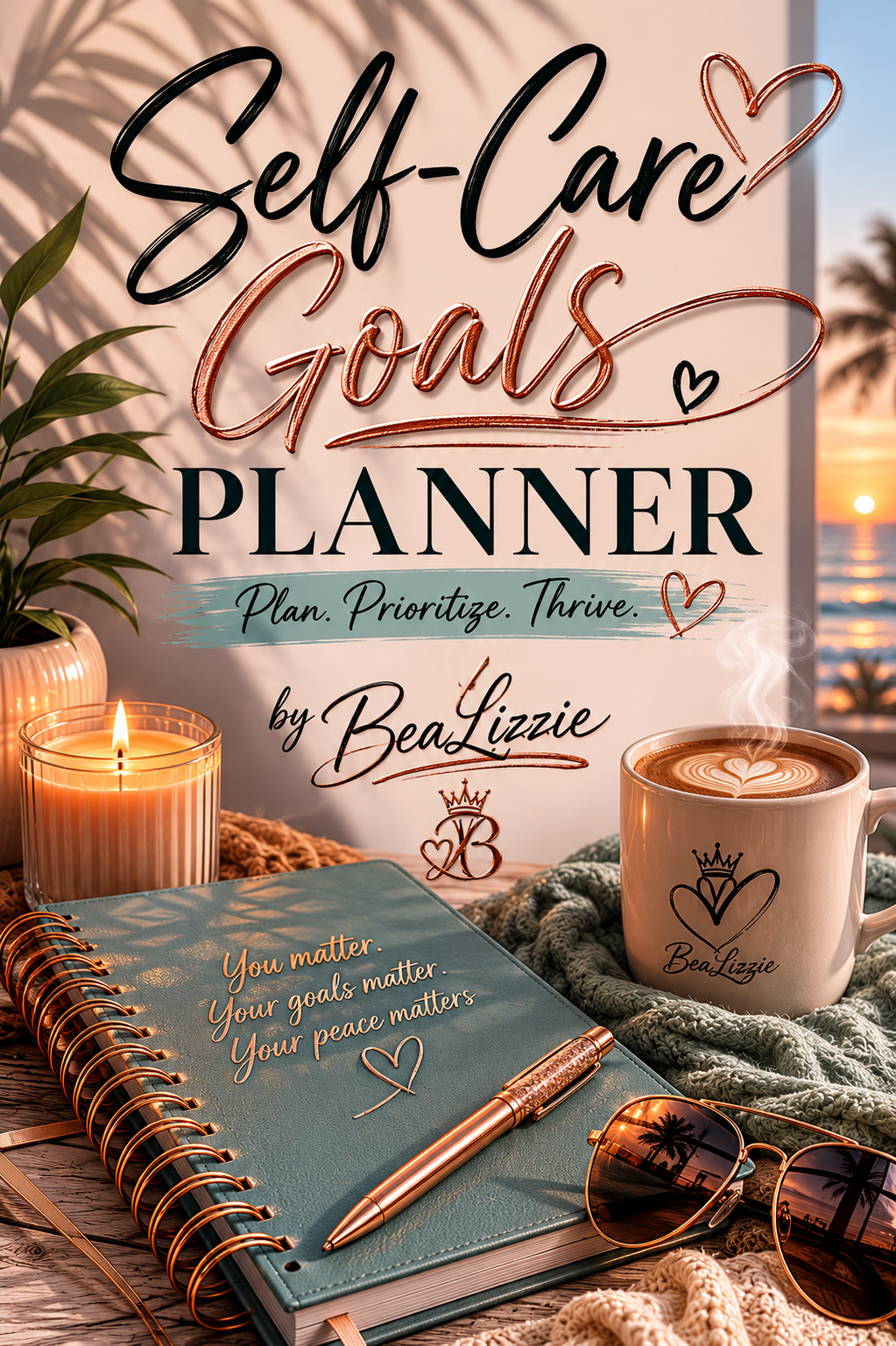 PDF Digital 2026 Self-Care Goals Planner Notebooks/Pad/Writing/Diary/Planner/Logbook/Periodical/Book/Paper/Memoir/Register/Chronicle/Daybook