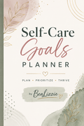 PDF Digital 2026 Self-Care Goals Planner Notebooks/Pad/Writing/Diary/Planner/Logbook/Periodical/Book/Paper/Memoir/Register/Chronicle/Daybook