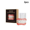Decorative Snap On Teeth Veneers Real Looking Temporary Beauty Teeth Covers Cosmetic Accessory For Daily Makeup Party Photo Prop