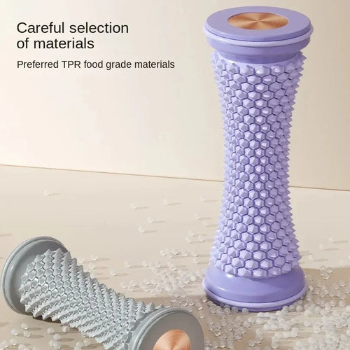 Foot Massager Massage Roller Yoga Massage Ball Plantar Fascia Roller Muscle Relaxation Care Plastic Manual Mini Foot Massager