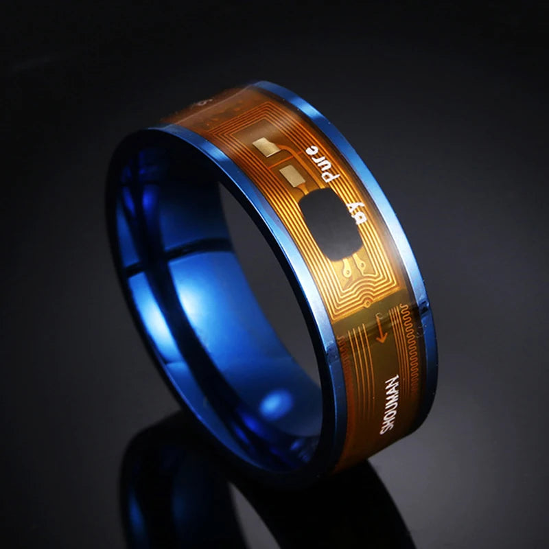 Smart Ring Portable Compact Wearing Id Recognition Device Multifunctional Women Men Smart Ring Pay Ring Payment Ring