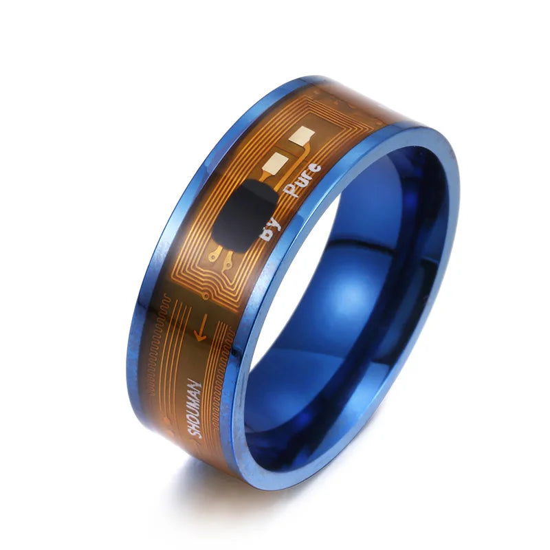 Smart Ring Portable Compact Wearing Id Recognition Device Multifunctional Women Men Smart Ring Pay Ring Payment Ring