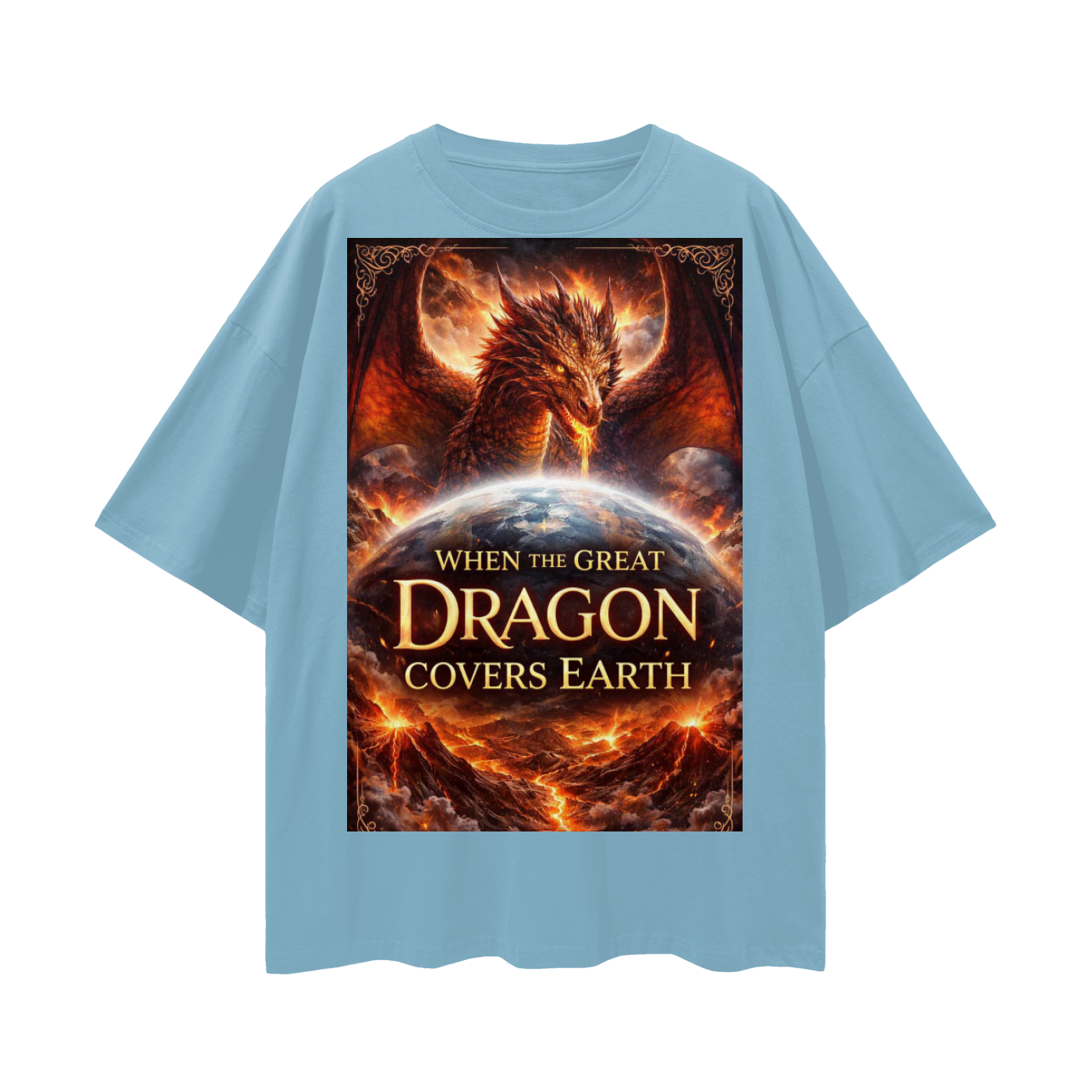 Streetwear Loose Drop Shoulder T-Shirt